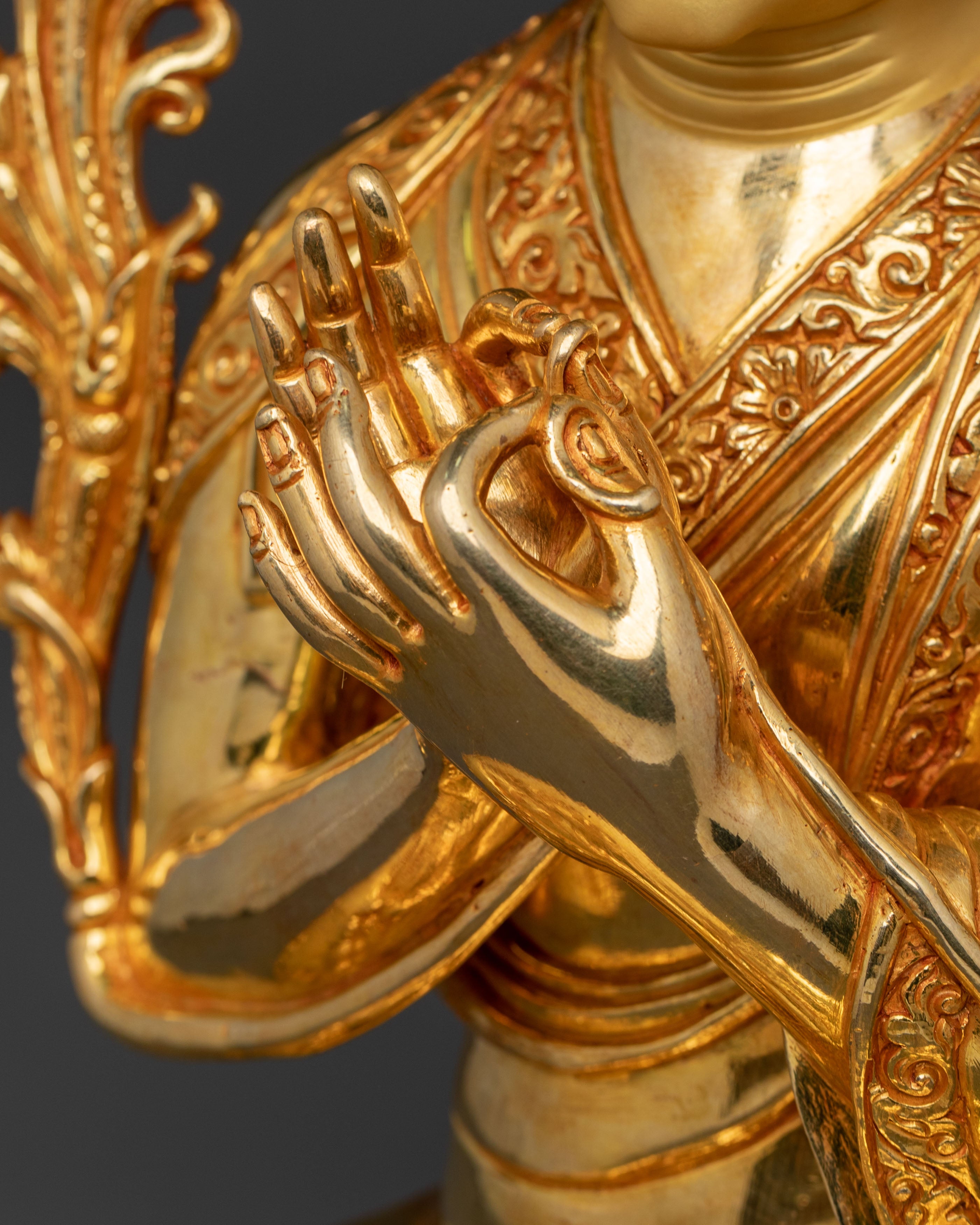 Handcrafted Tsongkhapa Statue | Traditional Figurine