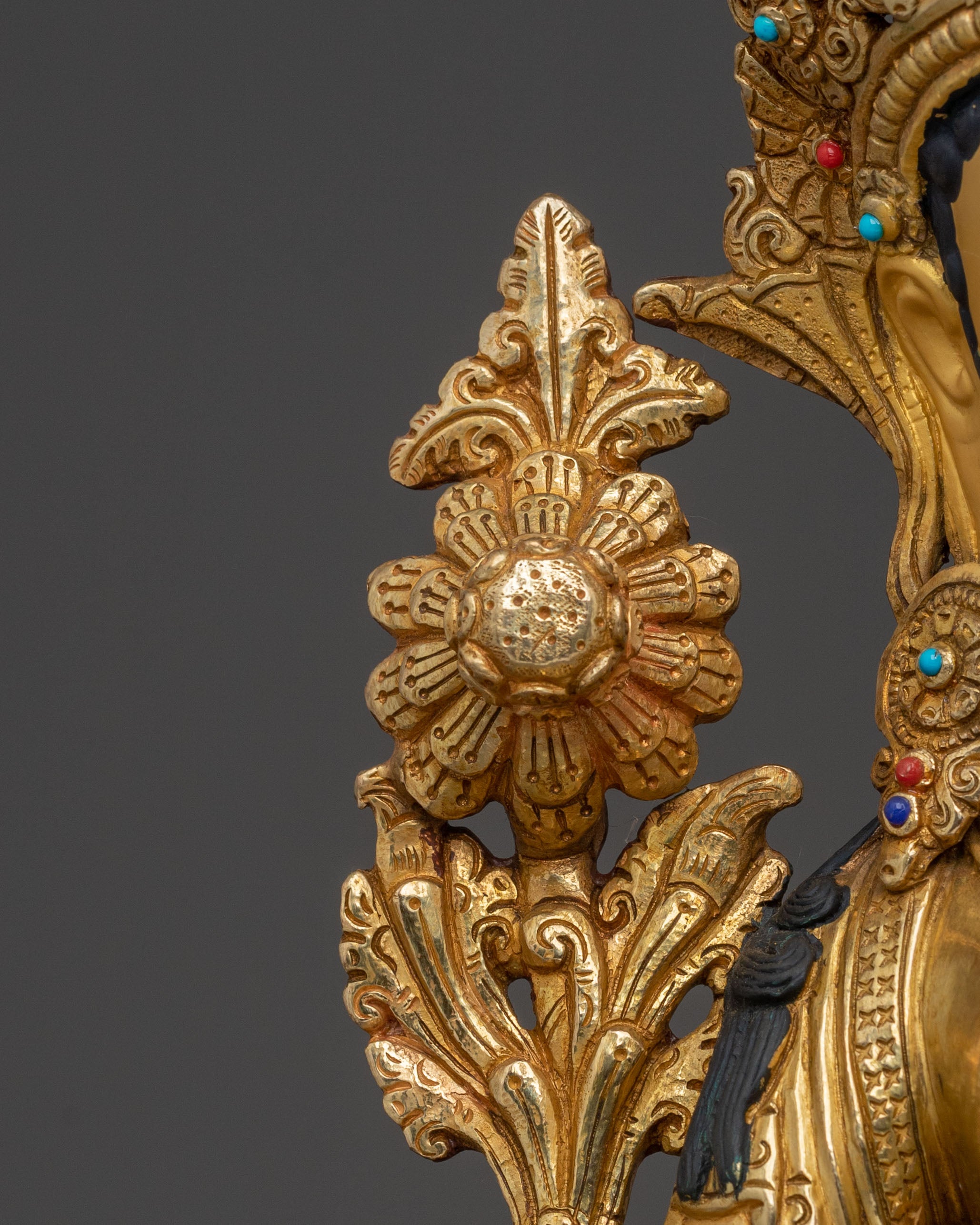 Green Tara Sculpture: Goddess of Compassion