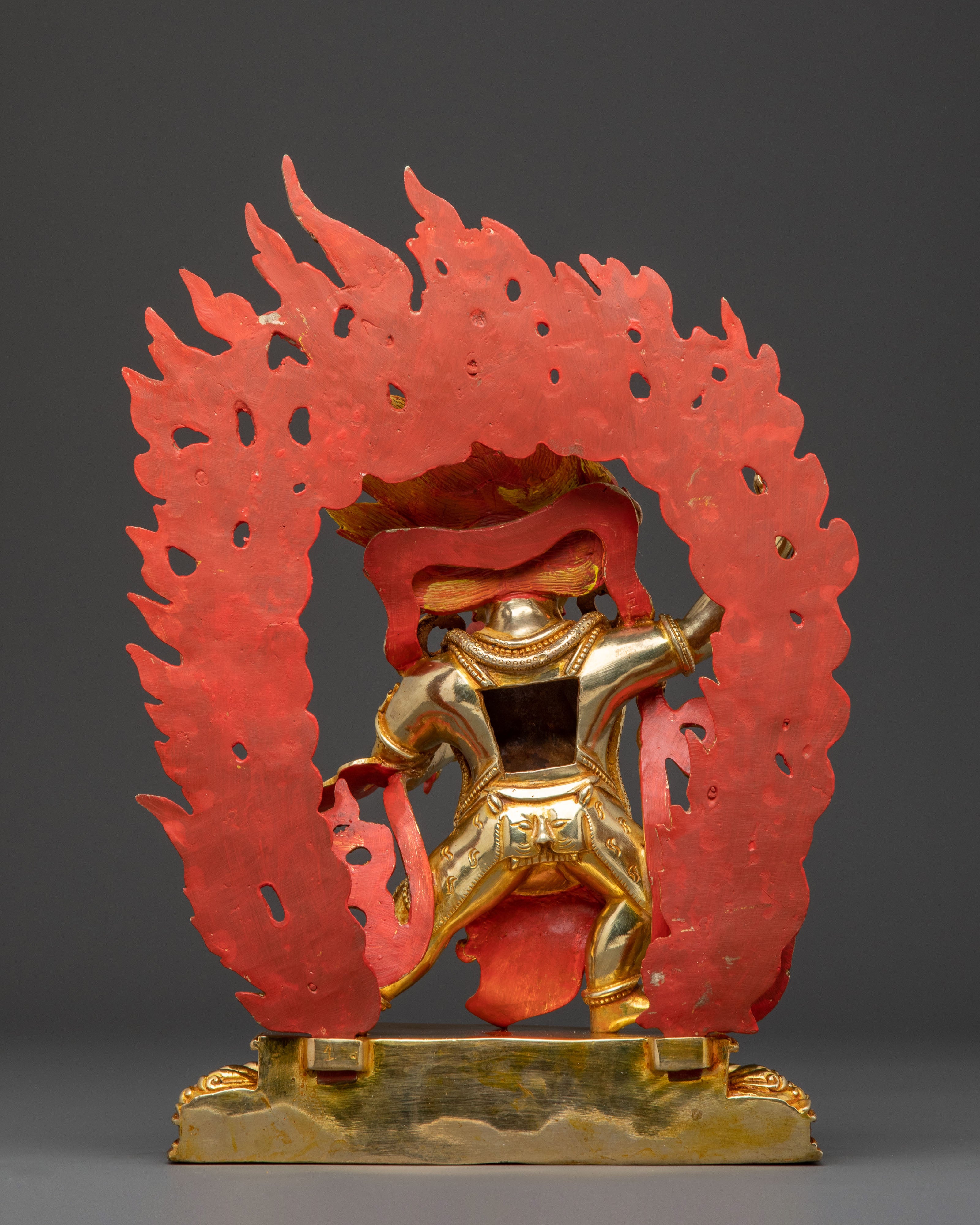 Golden Statue of Vajrapani | Protector of Wisdom