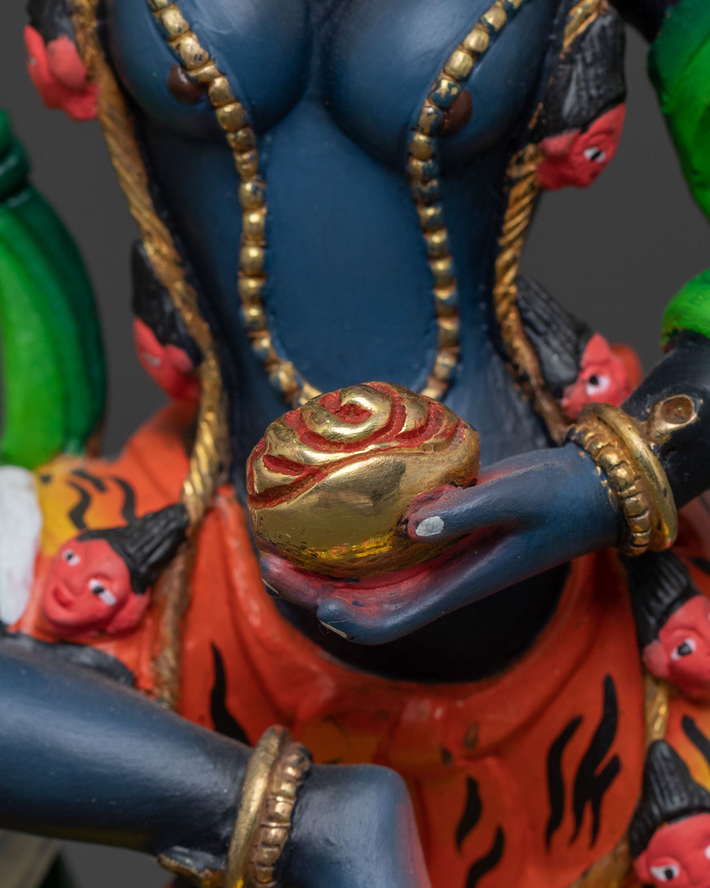 Lion Faced Simhamukha Statue | Fierce Wisdom