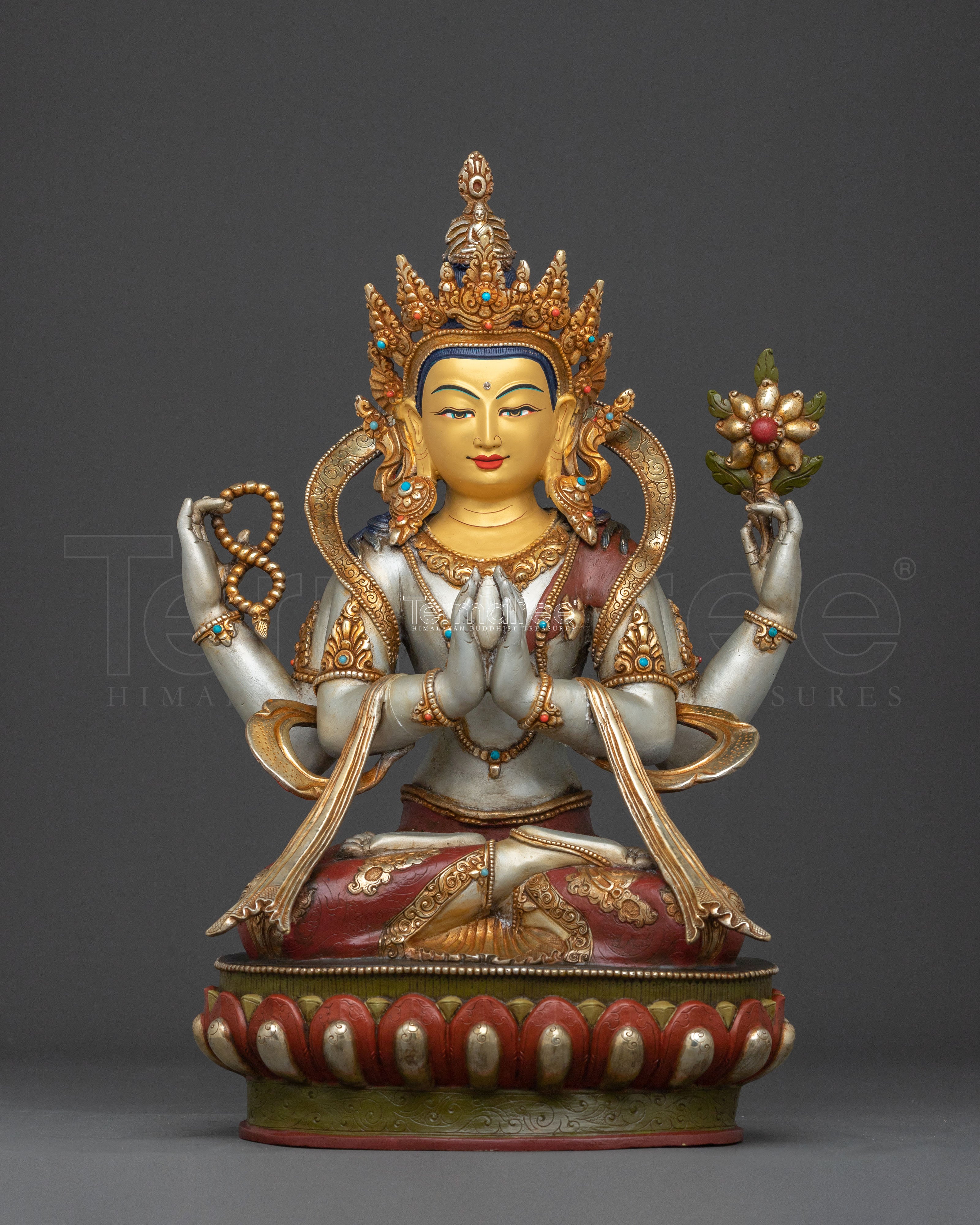 Chenrezig Statue Embodies Boundless Compassion