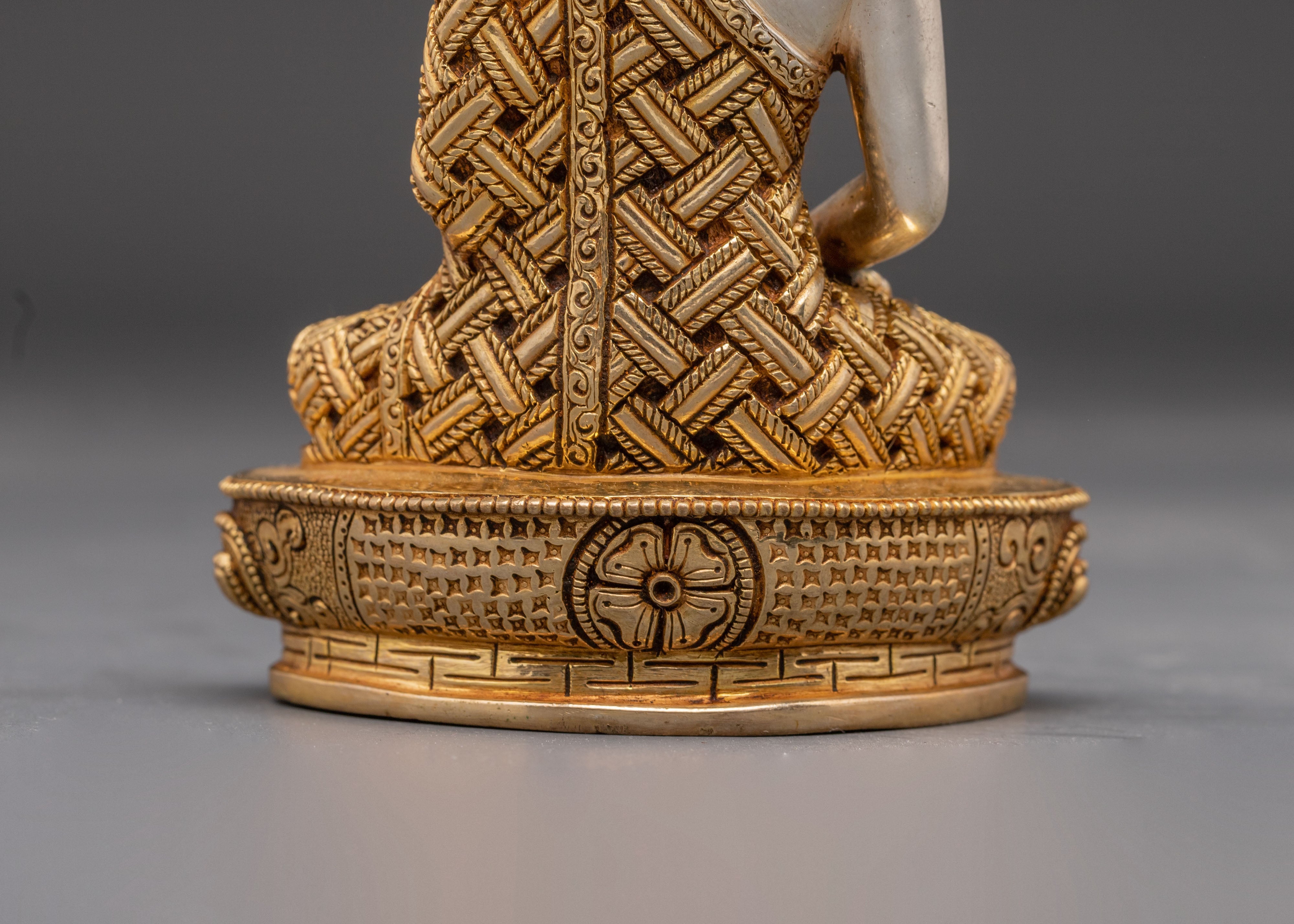 Three Buddha Set: Shakyamuni, Amitabha, and Medicine Buddha for Altar