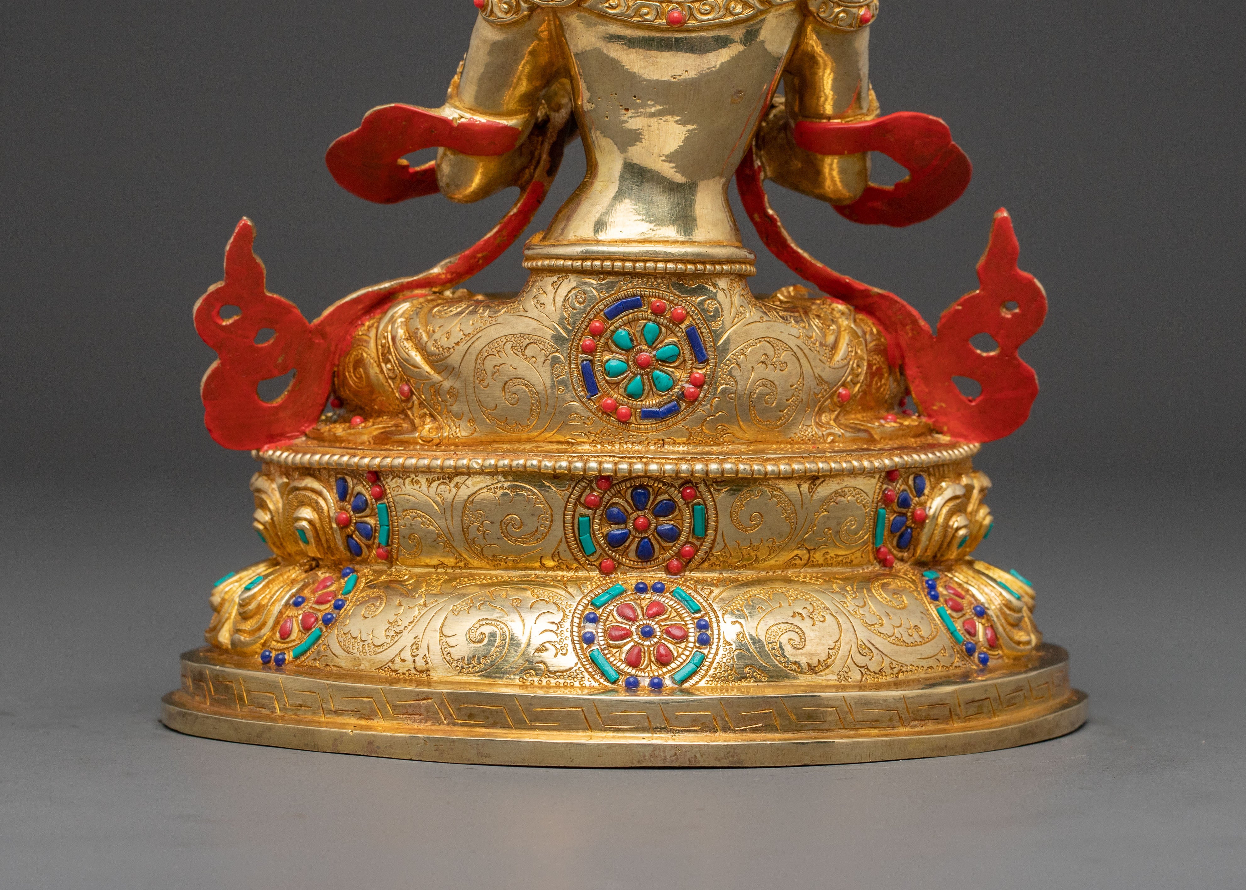 Golden Statue of Primordial Buddha Vajradhara