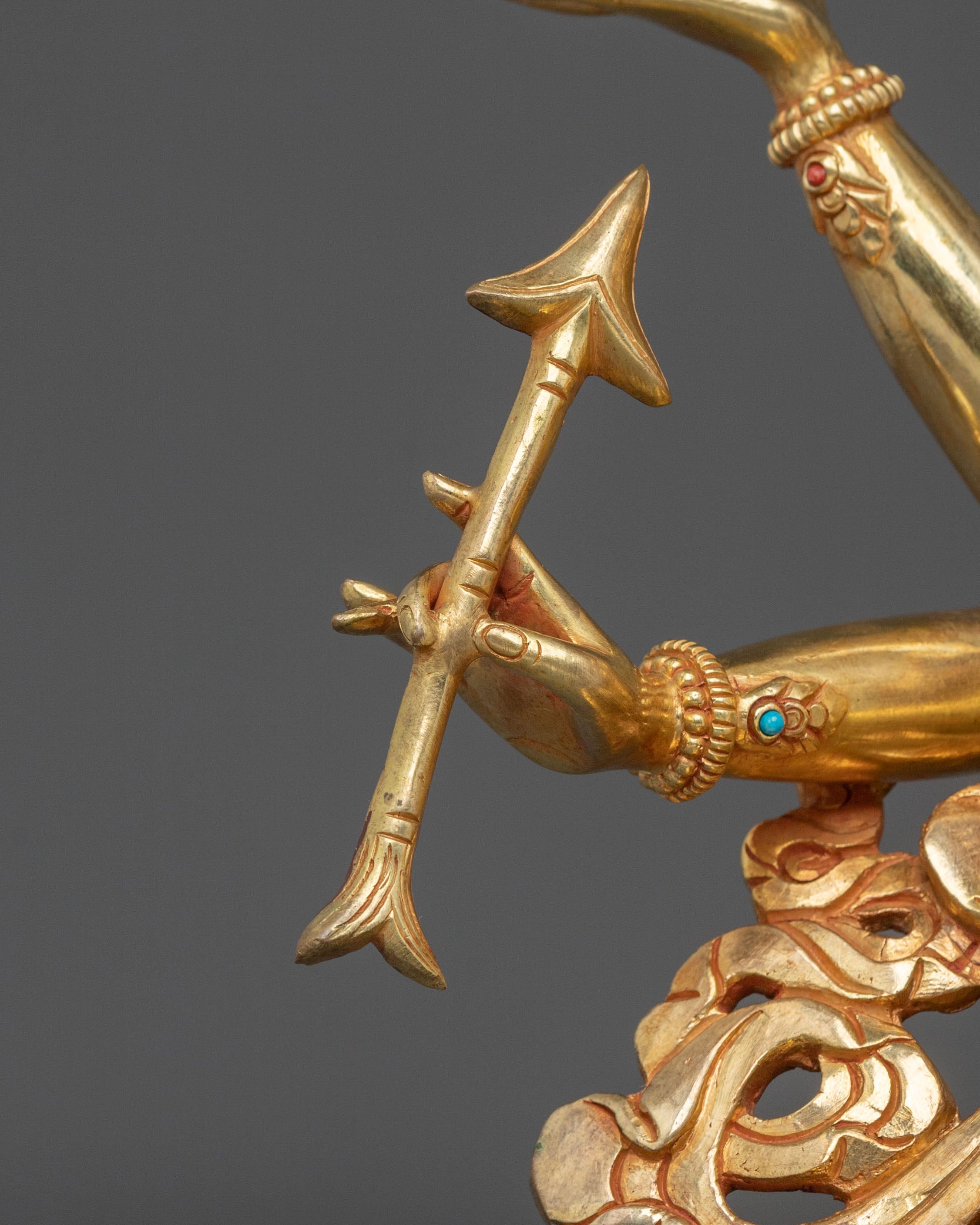 Tibetan Goddess Namgyalma Statue | Longevity Deity