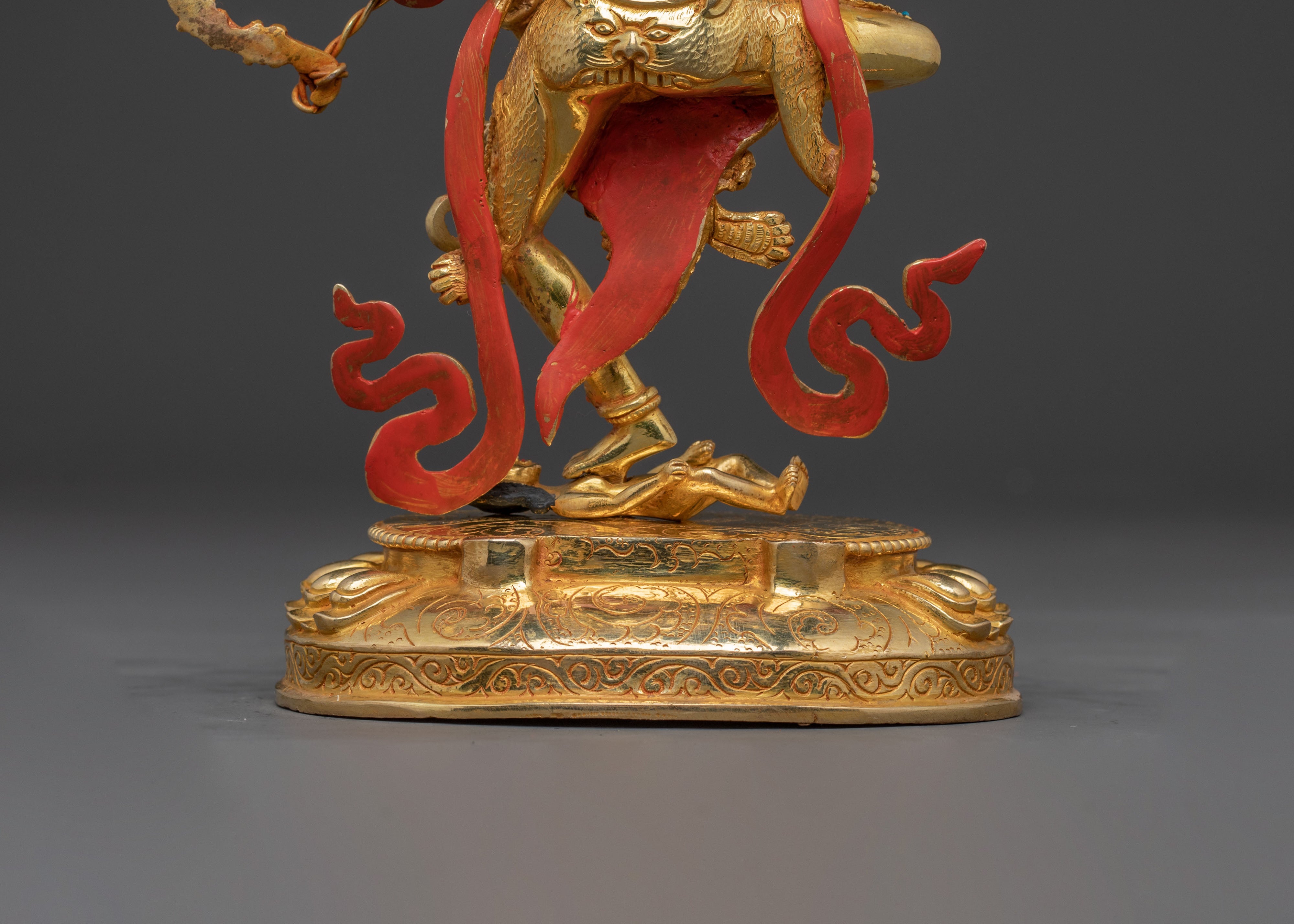 Kurukulla Spiritual Figurine | Divine Enchantress Dakini Sculpture