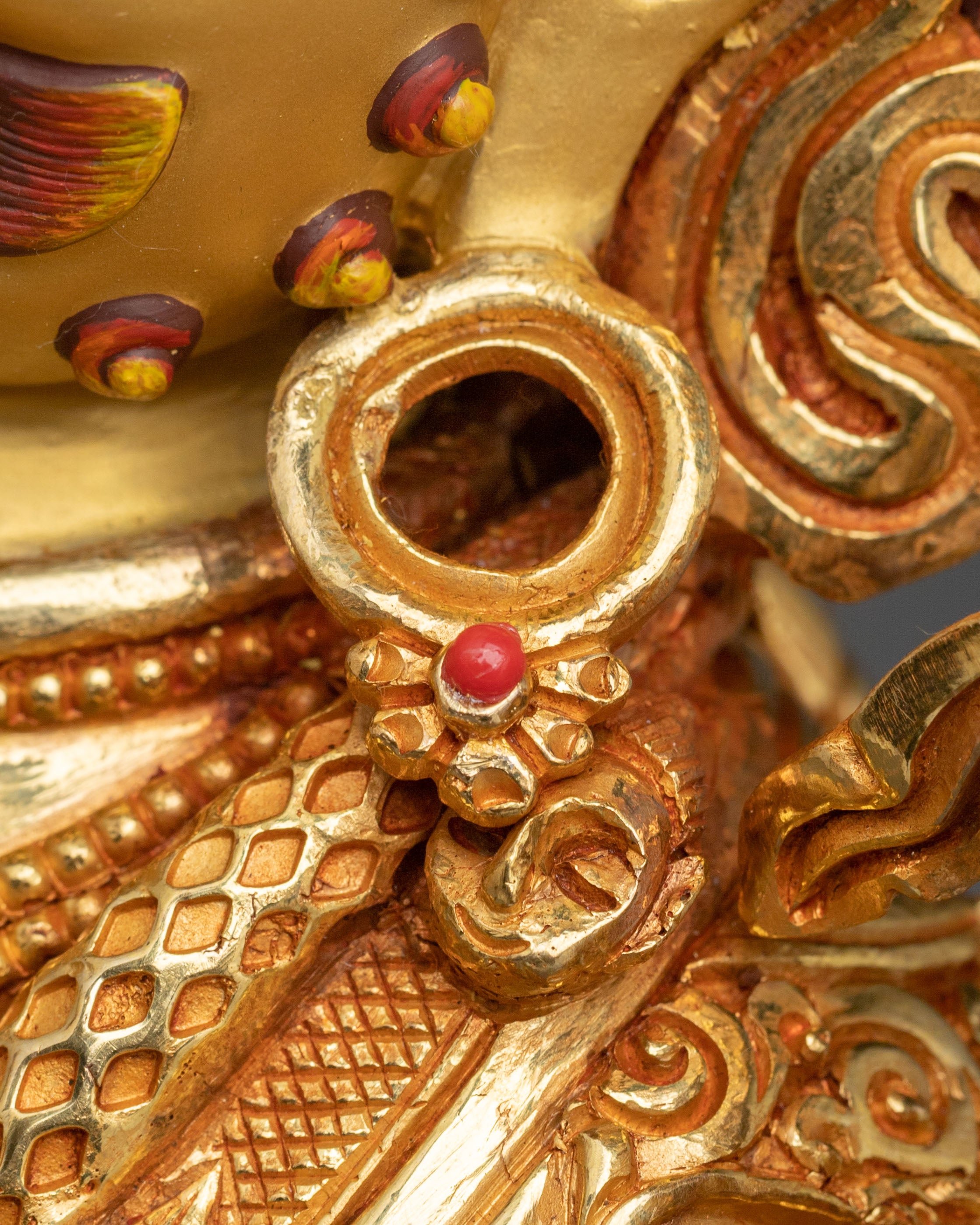 Chaturbhuja Mahakala Statue | Tibetan Buddhist Protector