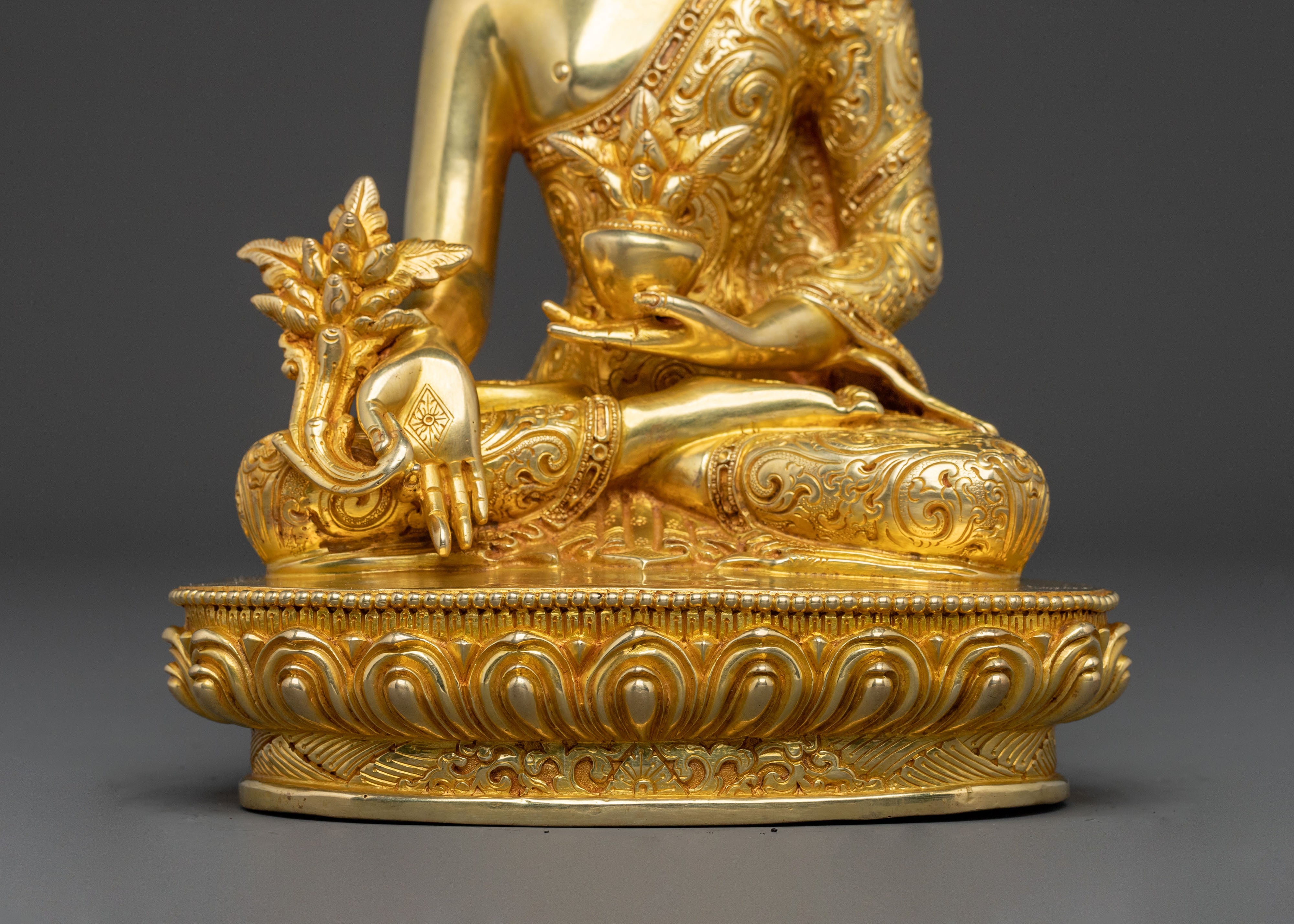 Medicine Buddha Sacred Statue | Altar Home Decor