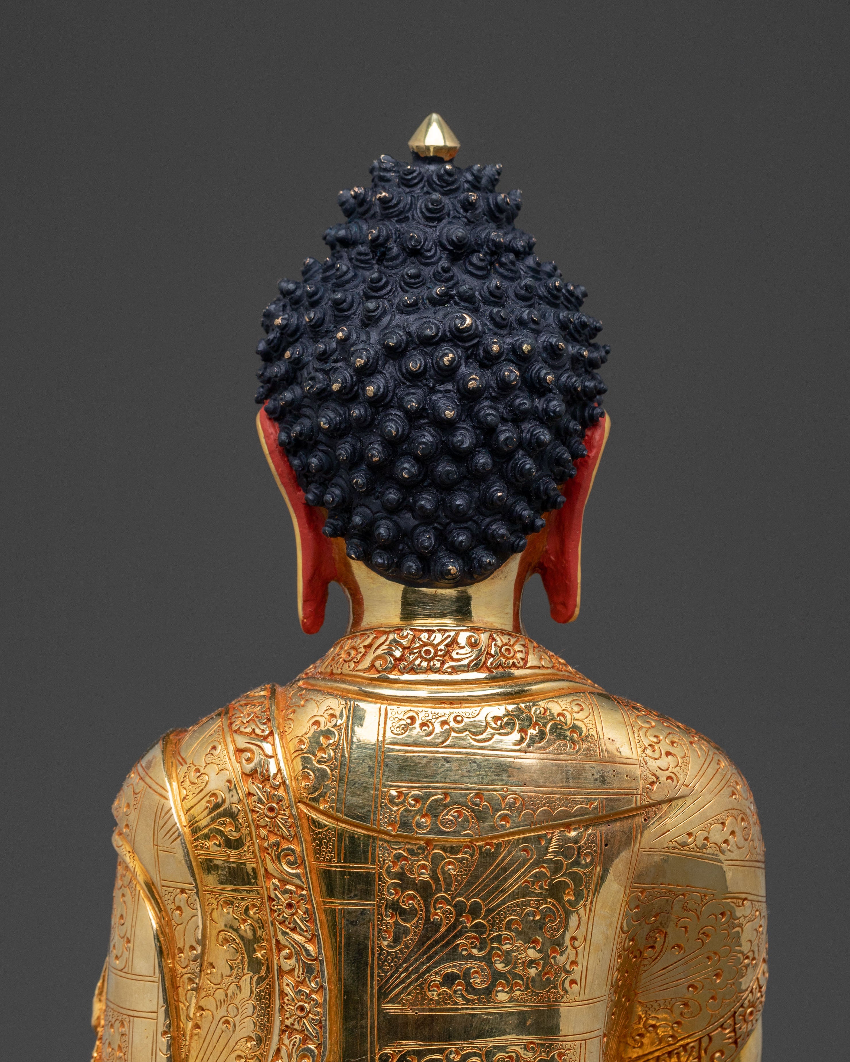 Handcrafted Shakyamuni Buddha Statue | Traditional Icon