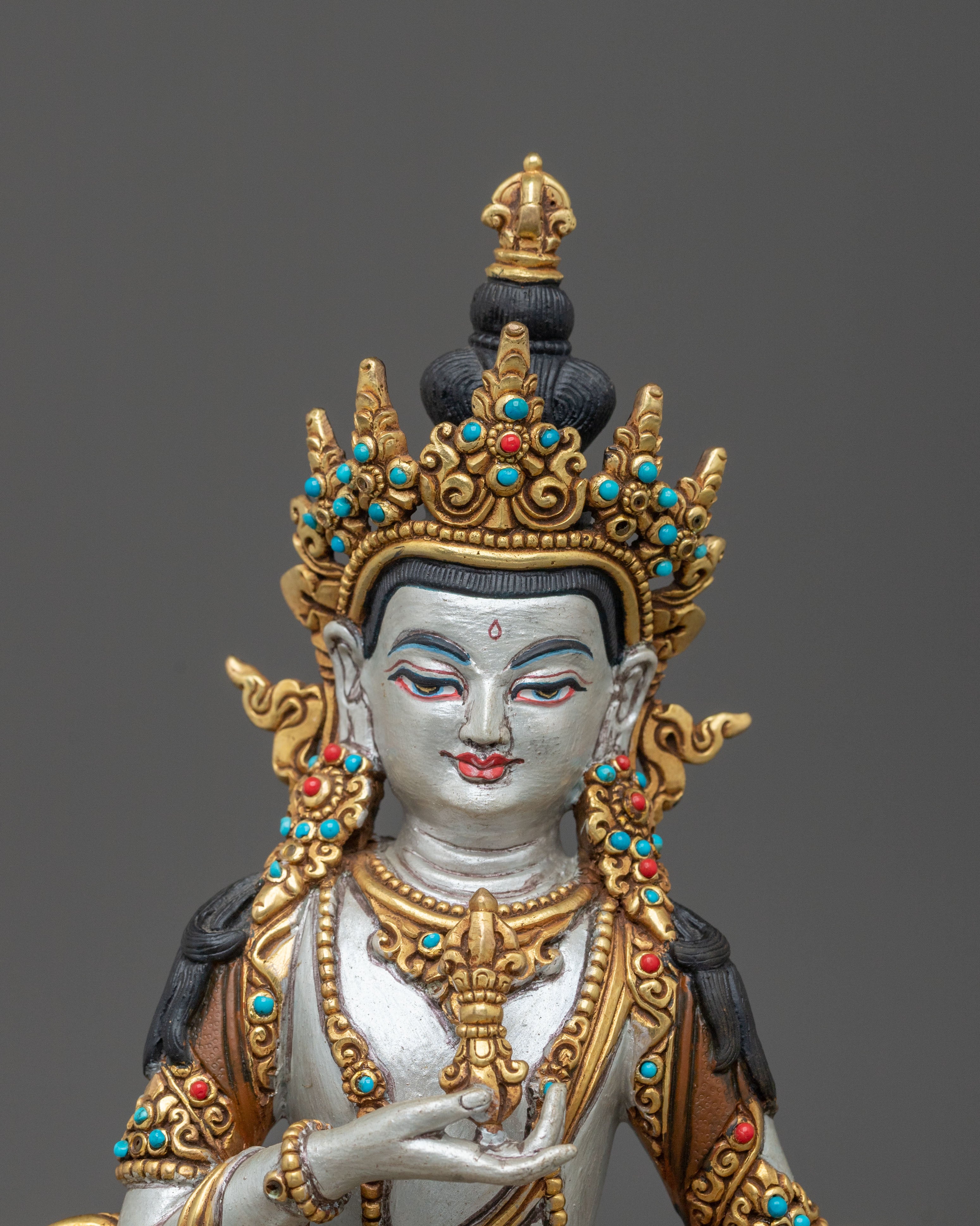 Traditional Vajrasattva Buddhist Statue | Deity of Purification