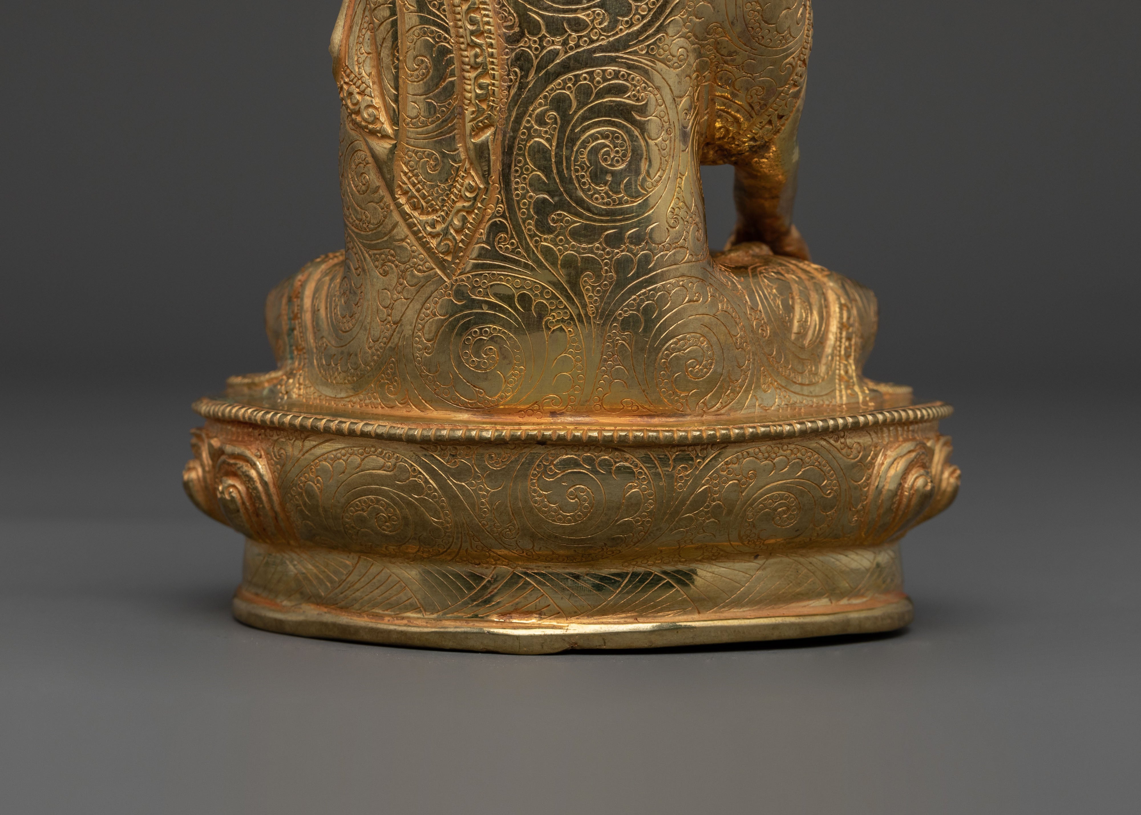 Shakyamuni 24K Gold Buddha Statue | Altar Home Decor