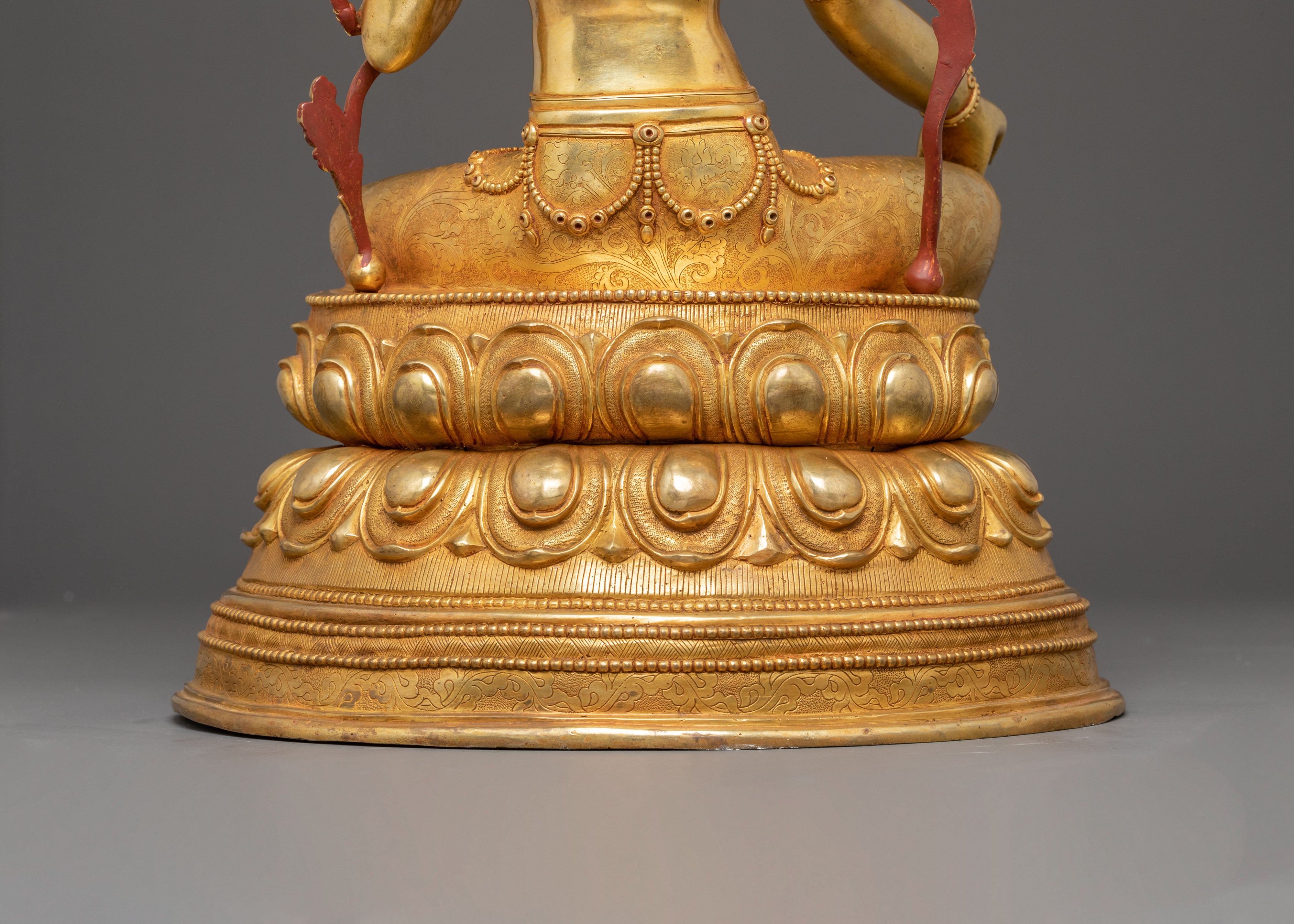 Handcrafted Statue of Mother Green Tara | Swift Protector