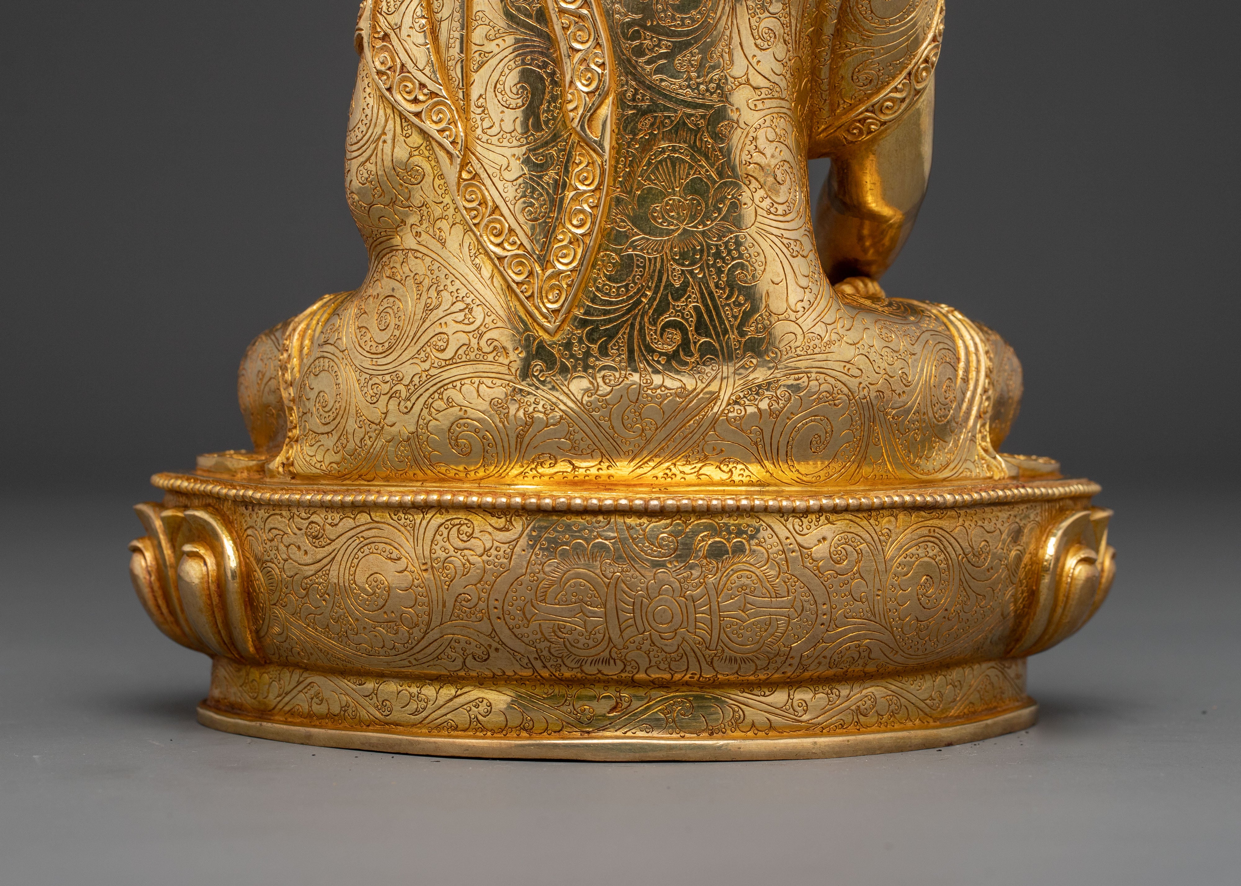 Buddha Shakyamuni Golden Sacred Statue