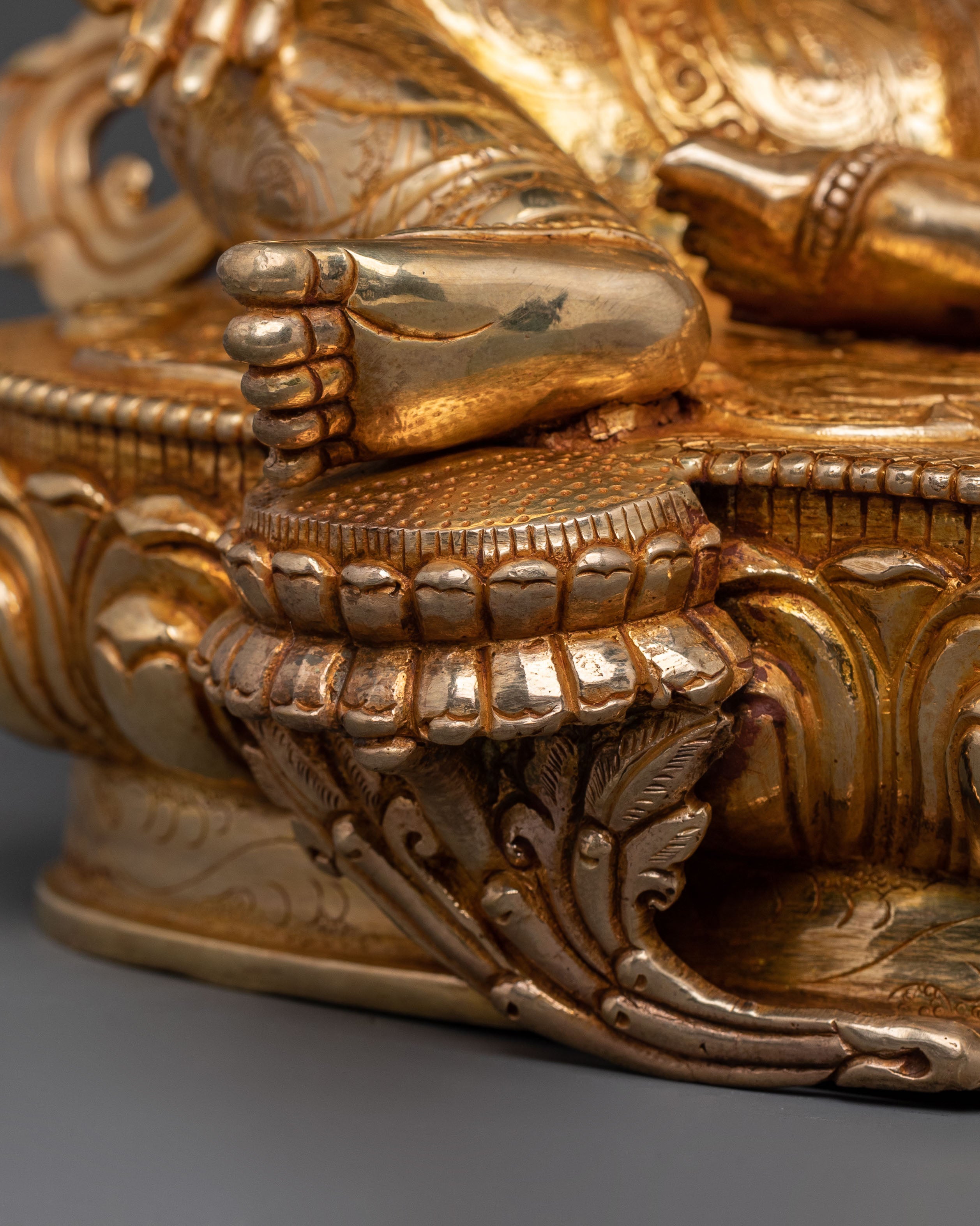 Protector Green Tara Sculpture: Home Decor