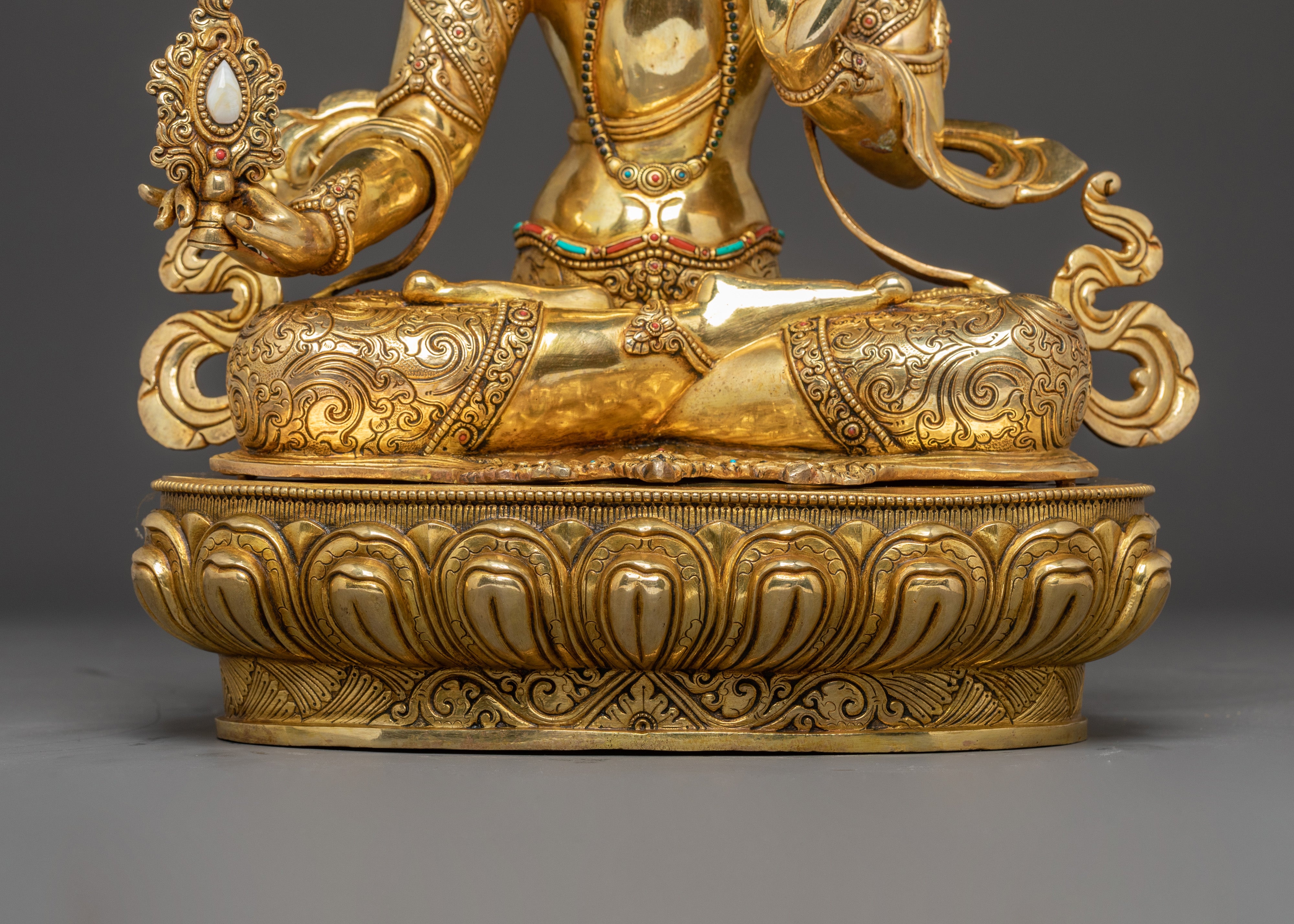 Statue of Two Armed Dukar | Traditional Himalayan Art