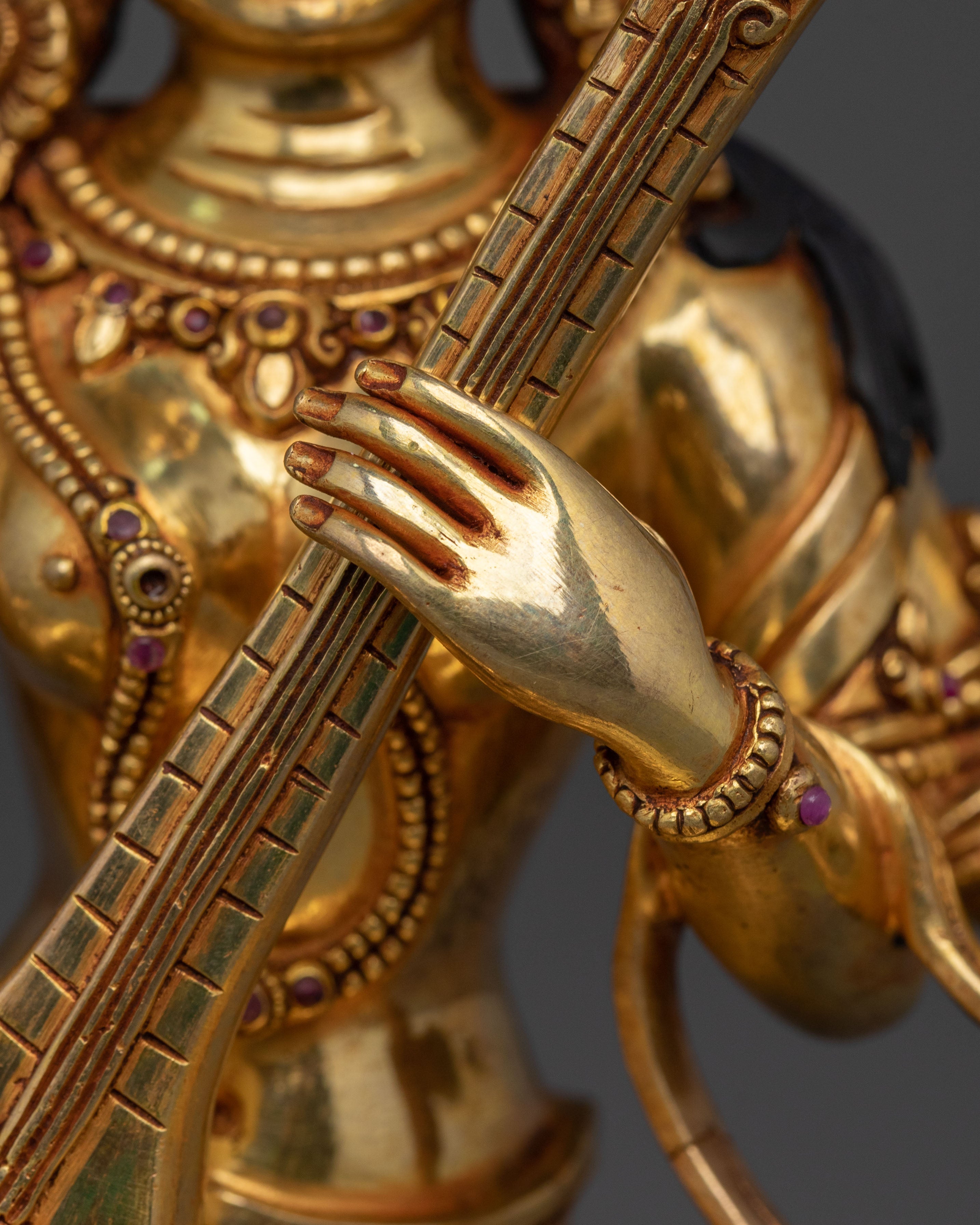 Saraswati Divine Wisdom Statue | Sacred Symbol of Knowledge
