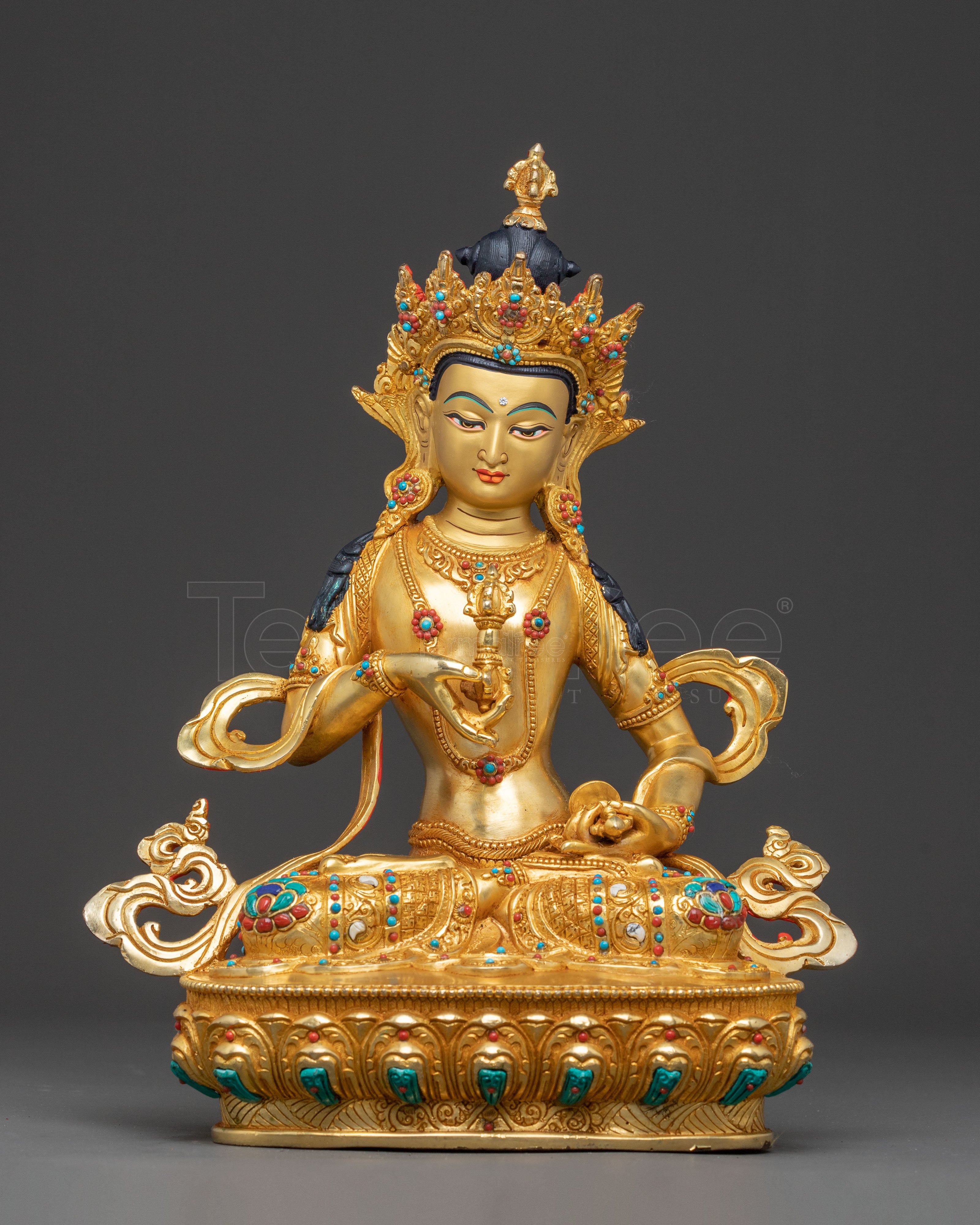 Handmade Statue of Vajrasattva for Altar | Spiritual Purification