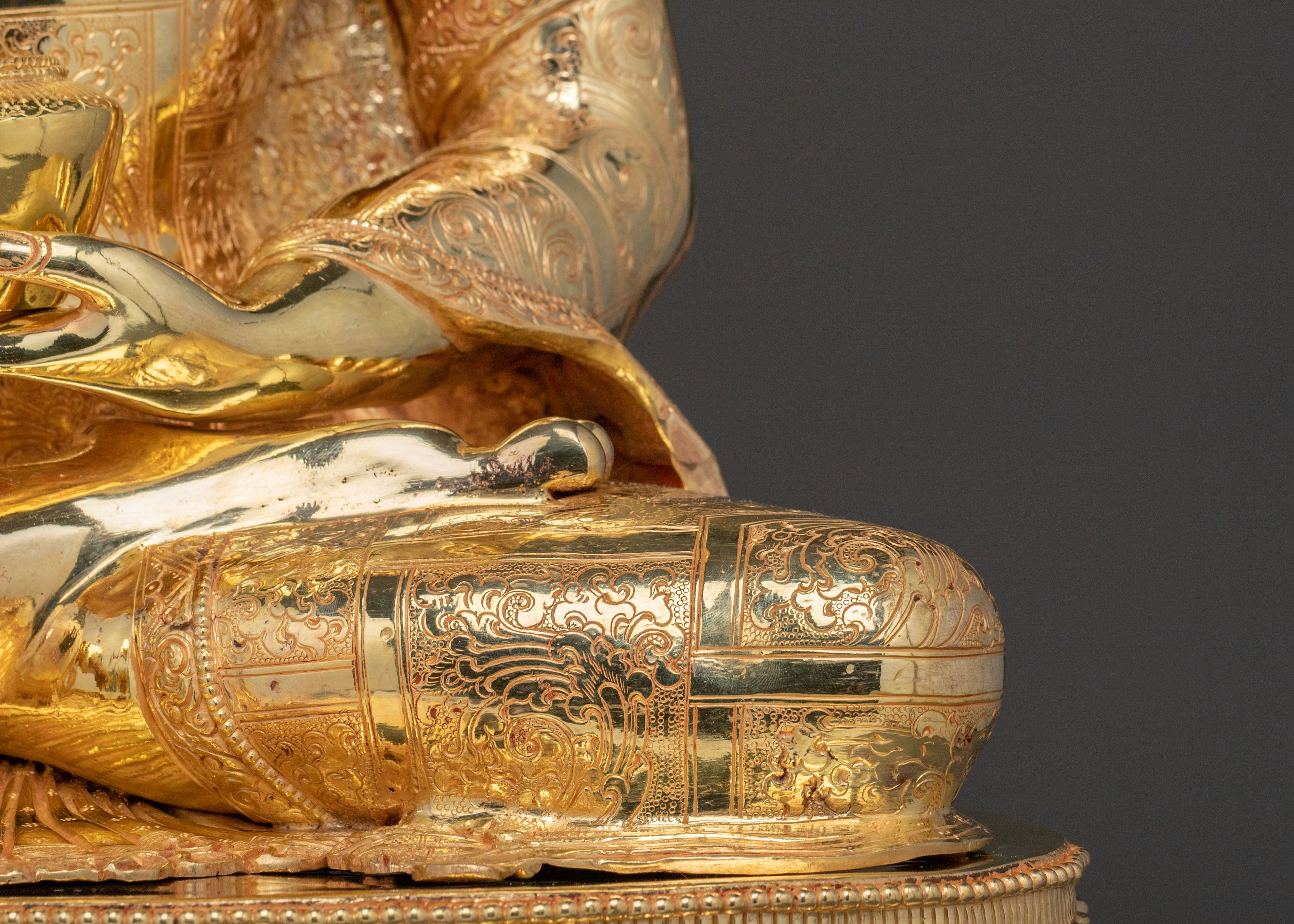 Shakyamuni Buddha Meditation Statue | Enlightenment Figure