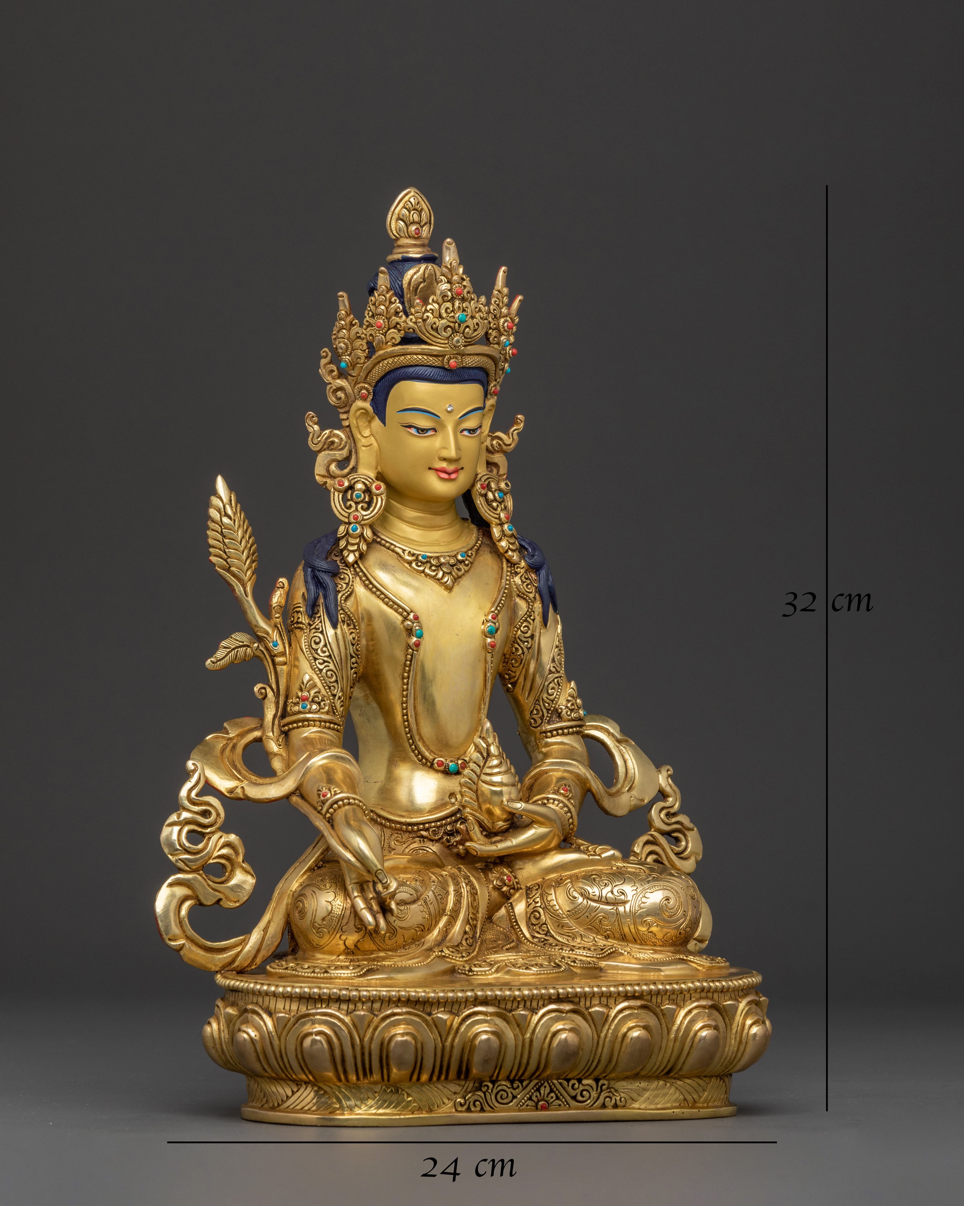 Kshitigarbha Buddha Sacred Statue | Spiritual Figure