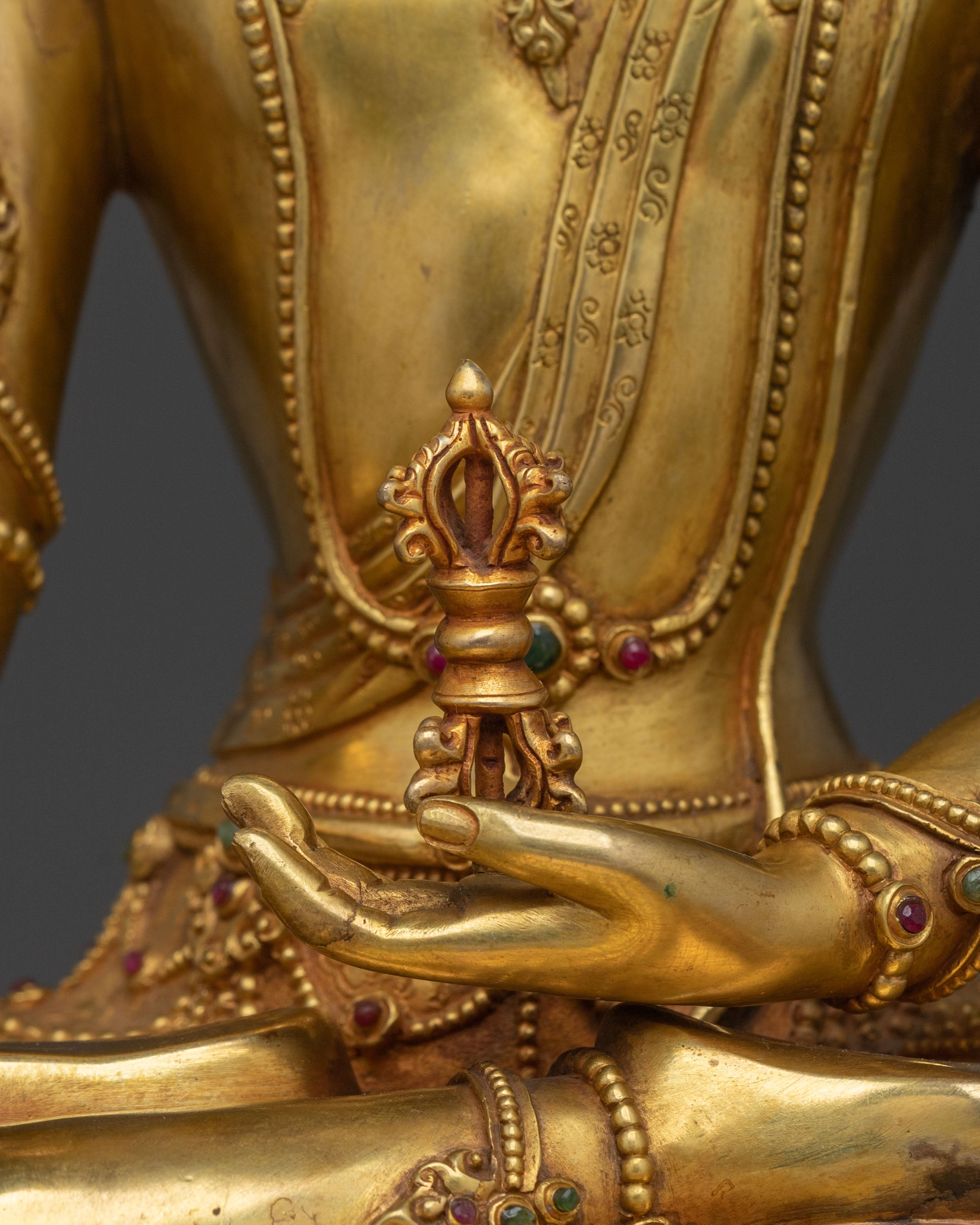Radiant Buddhist Mitrugpa Statue | Home Decor
