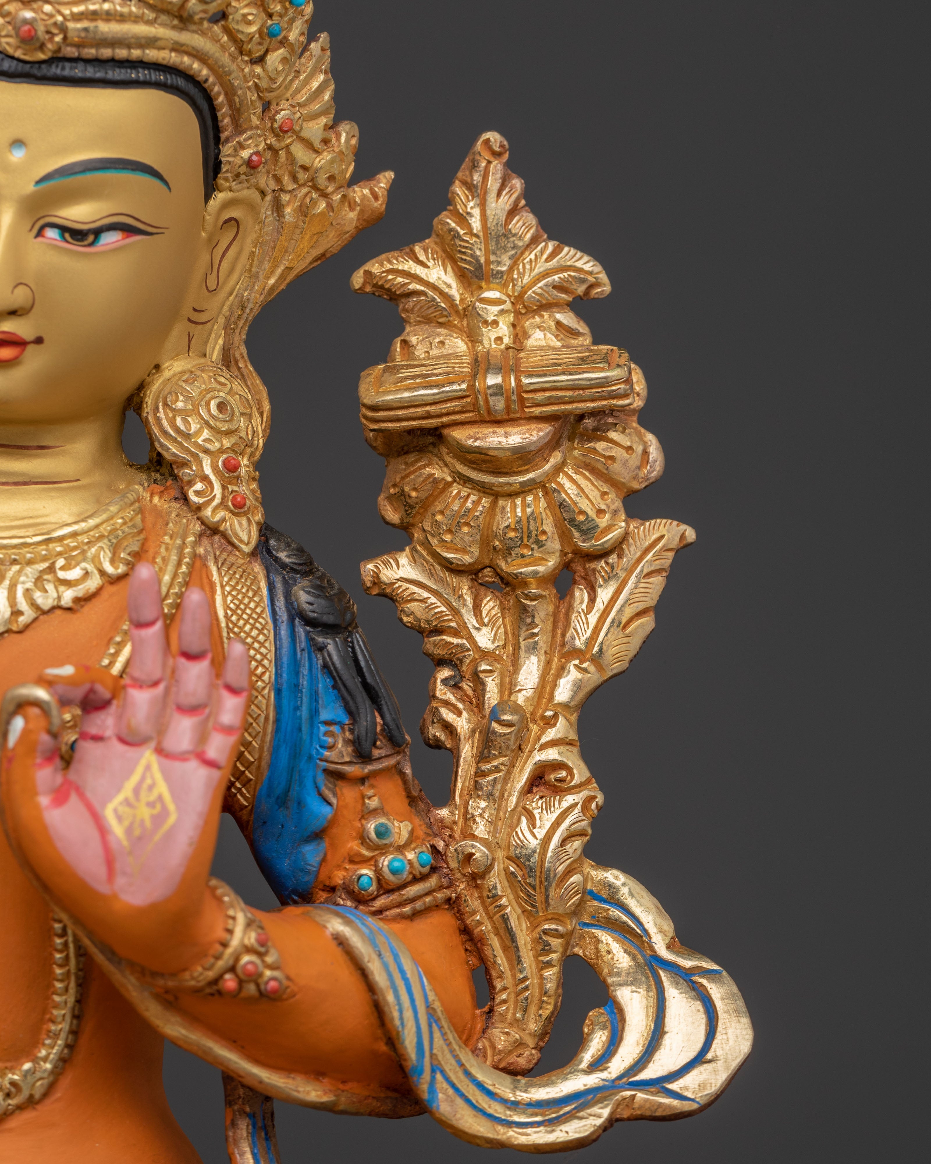 Divine Manjushri Statue – Bodhisattva of Wisdom