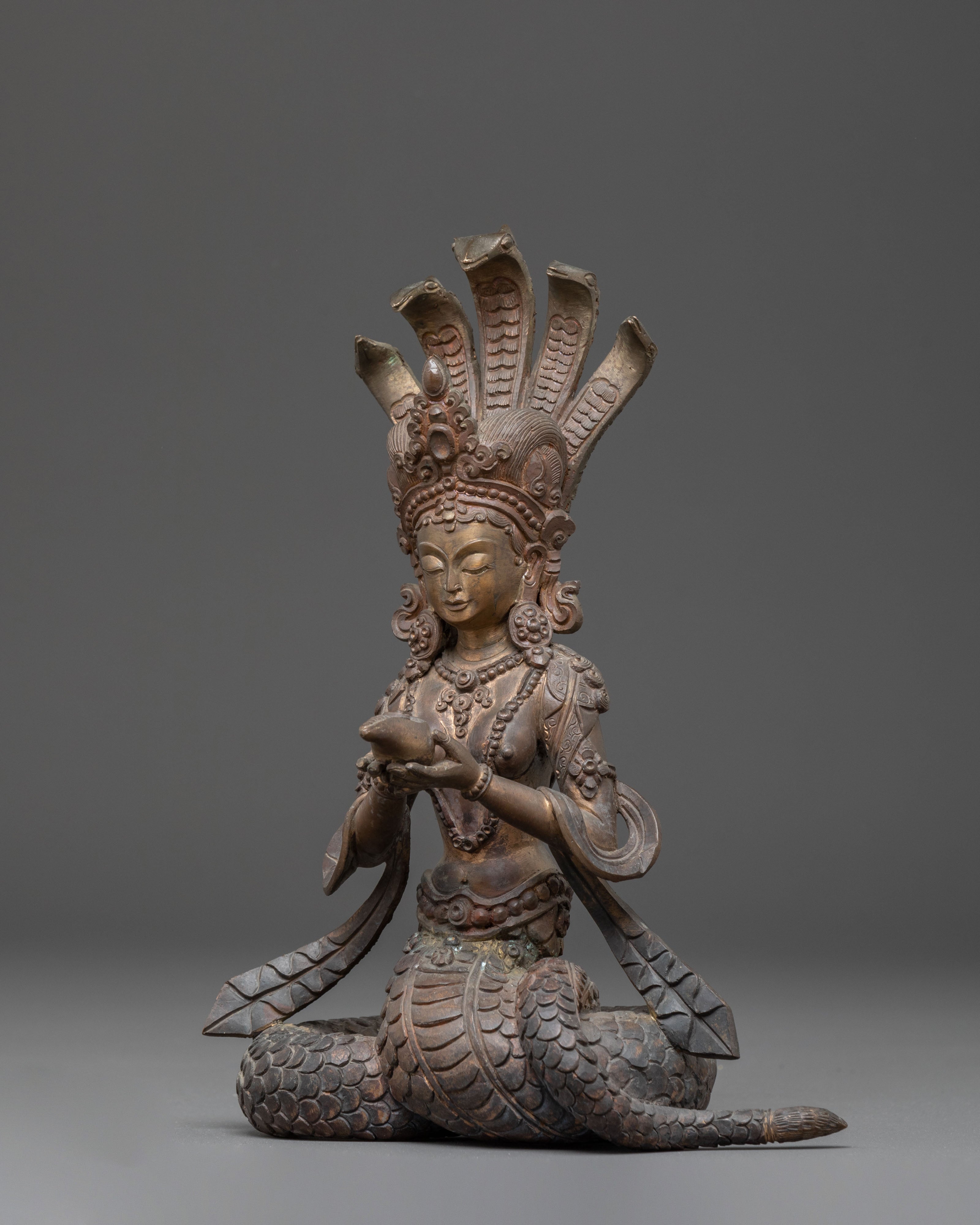 Tibetan Nagkanya Statue | Spiritual Protector