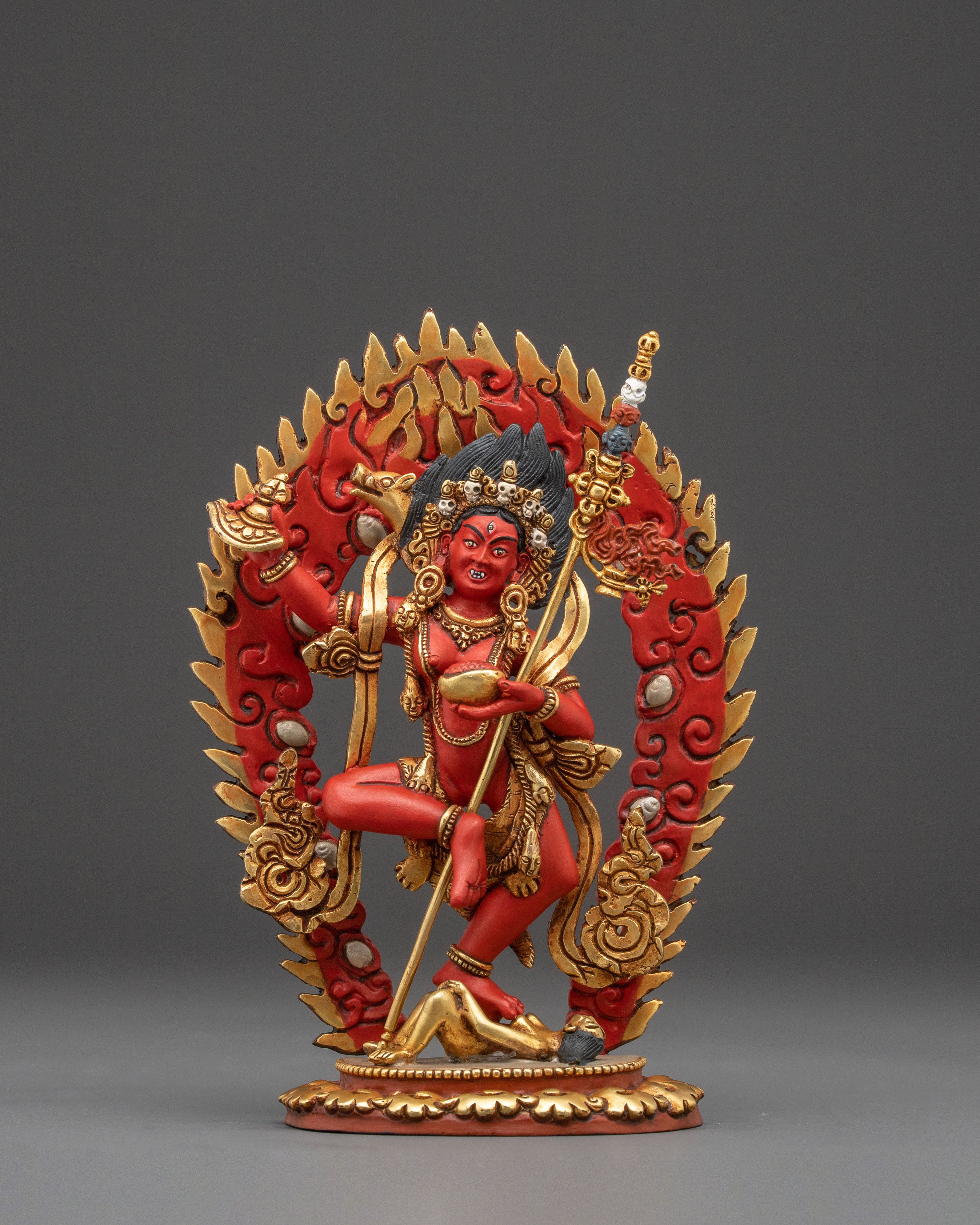 Handcrafted Droje Phagmo Statue