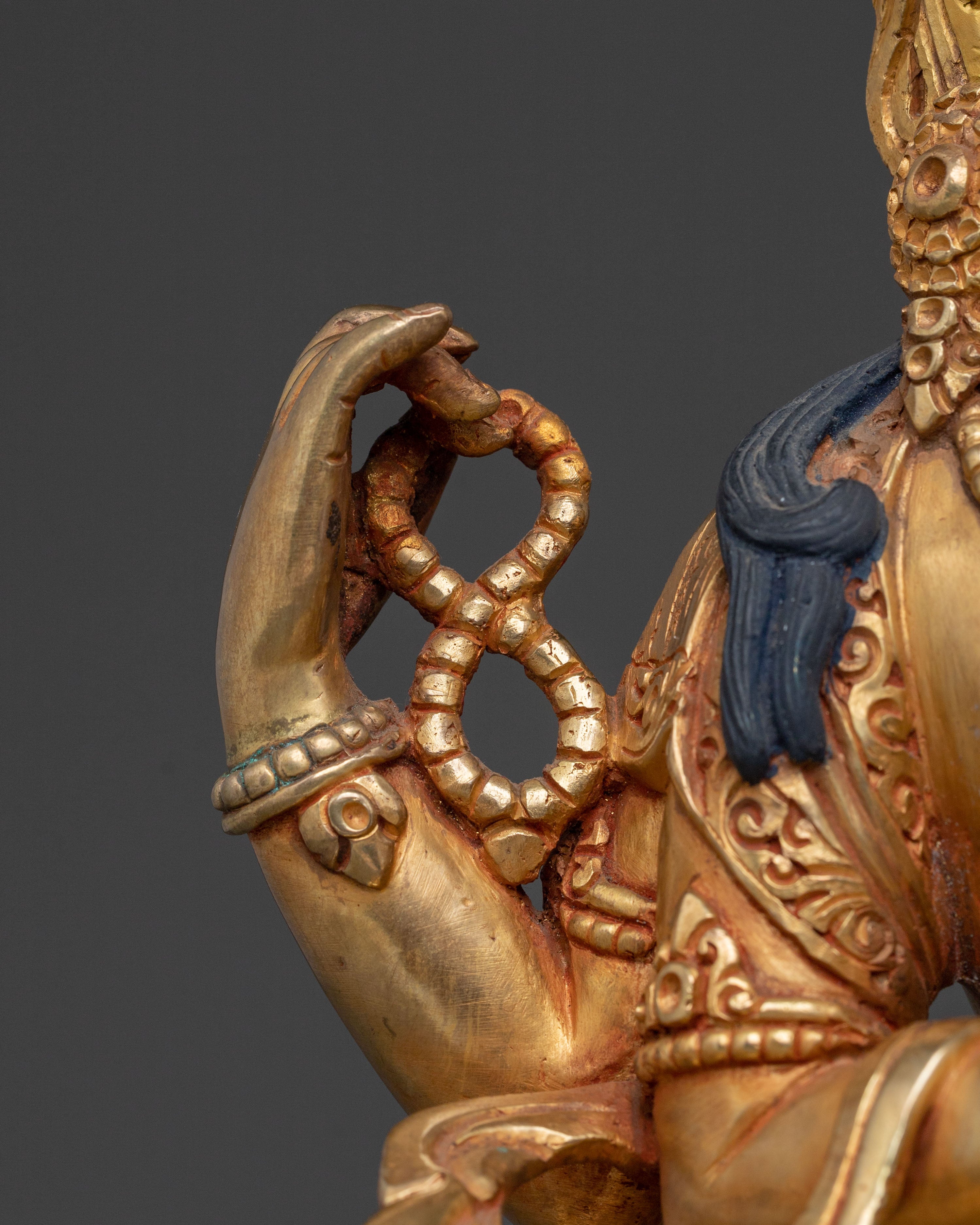 Chenrezig: Handcrafted Sacred Figurine