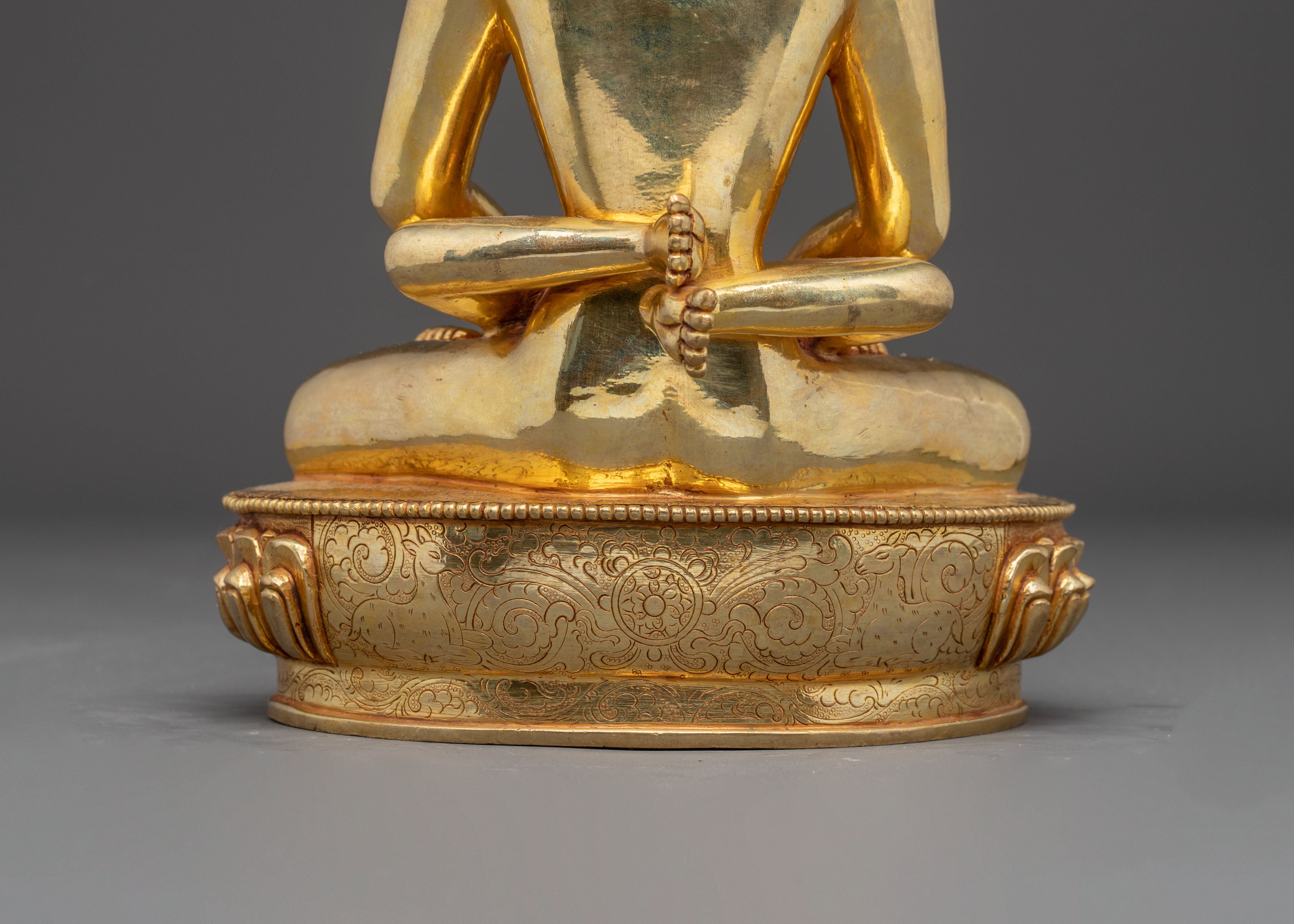 Statue of Buddha Samanthabhadra with Samanthabhadri