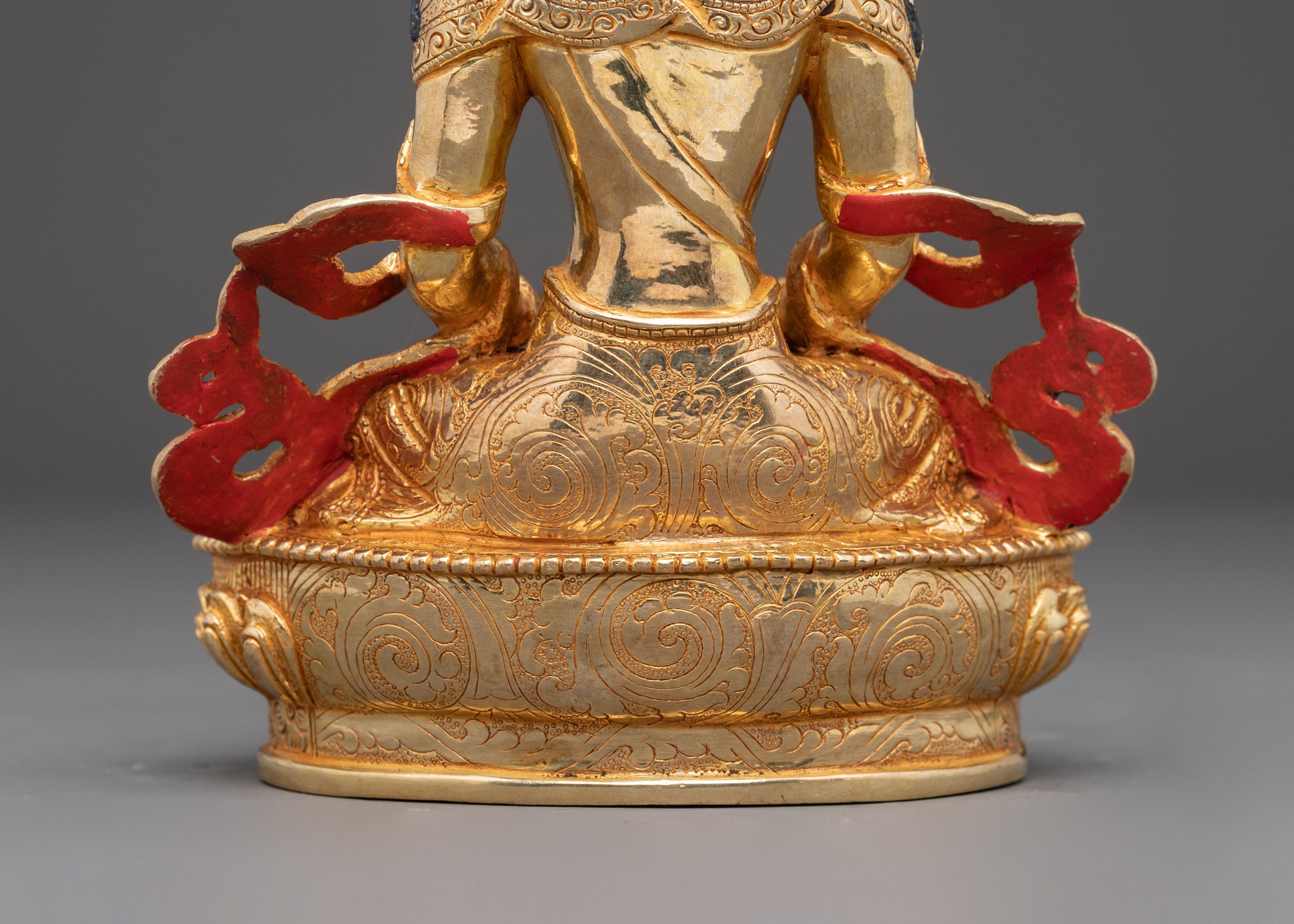 Handmade Sculpture of Long-Life Buddha Amitayus | Buddha of Infinite Life