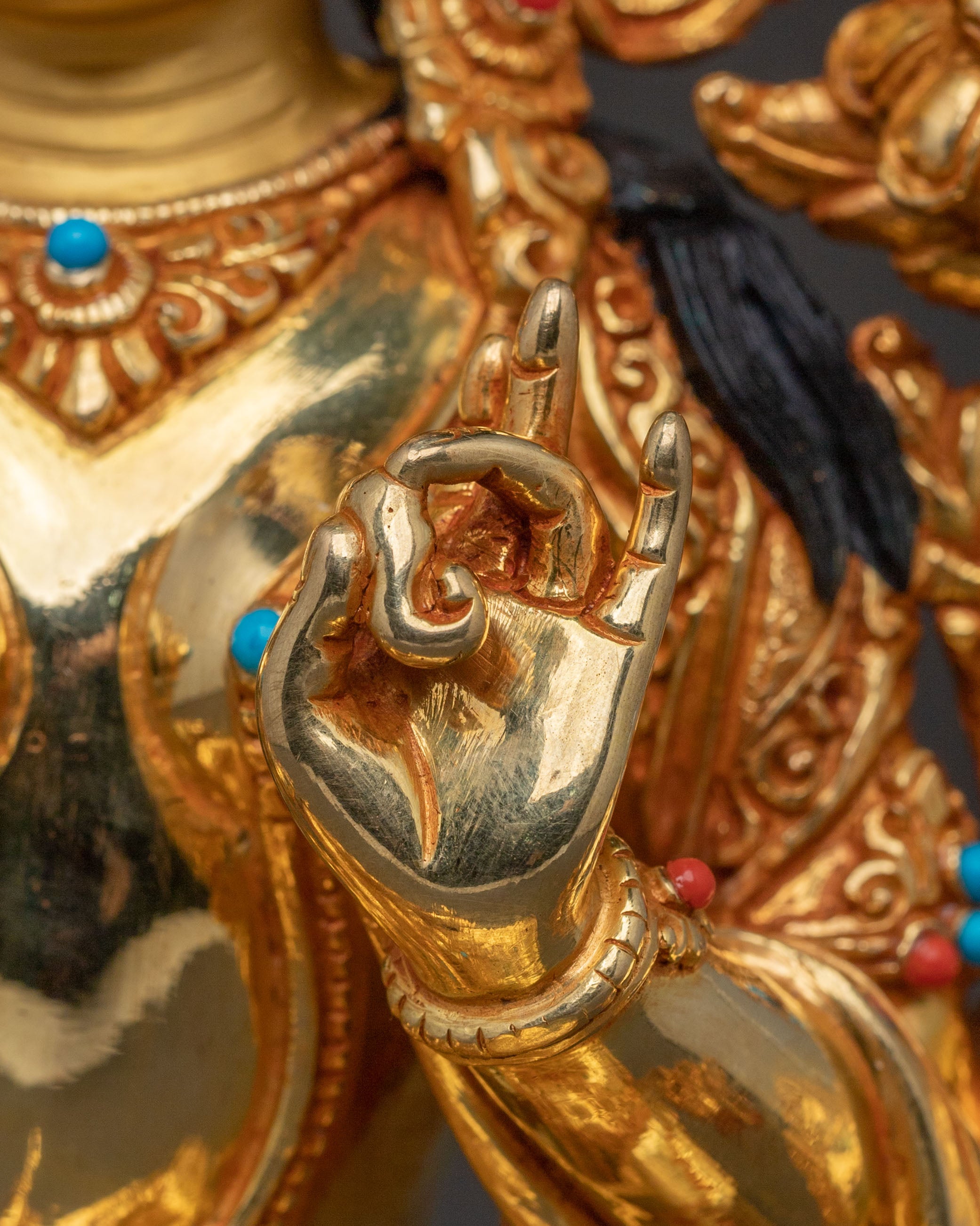 Mother Green Tara Spiritual Statue for Home Decor