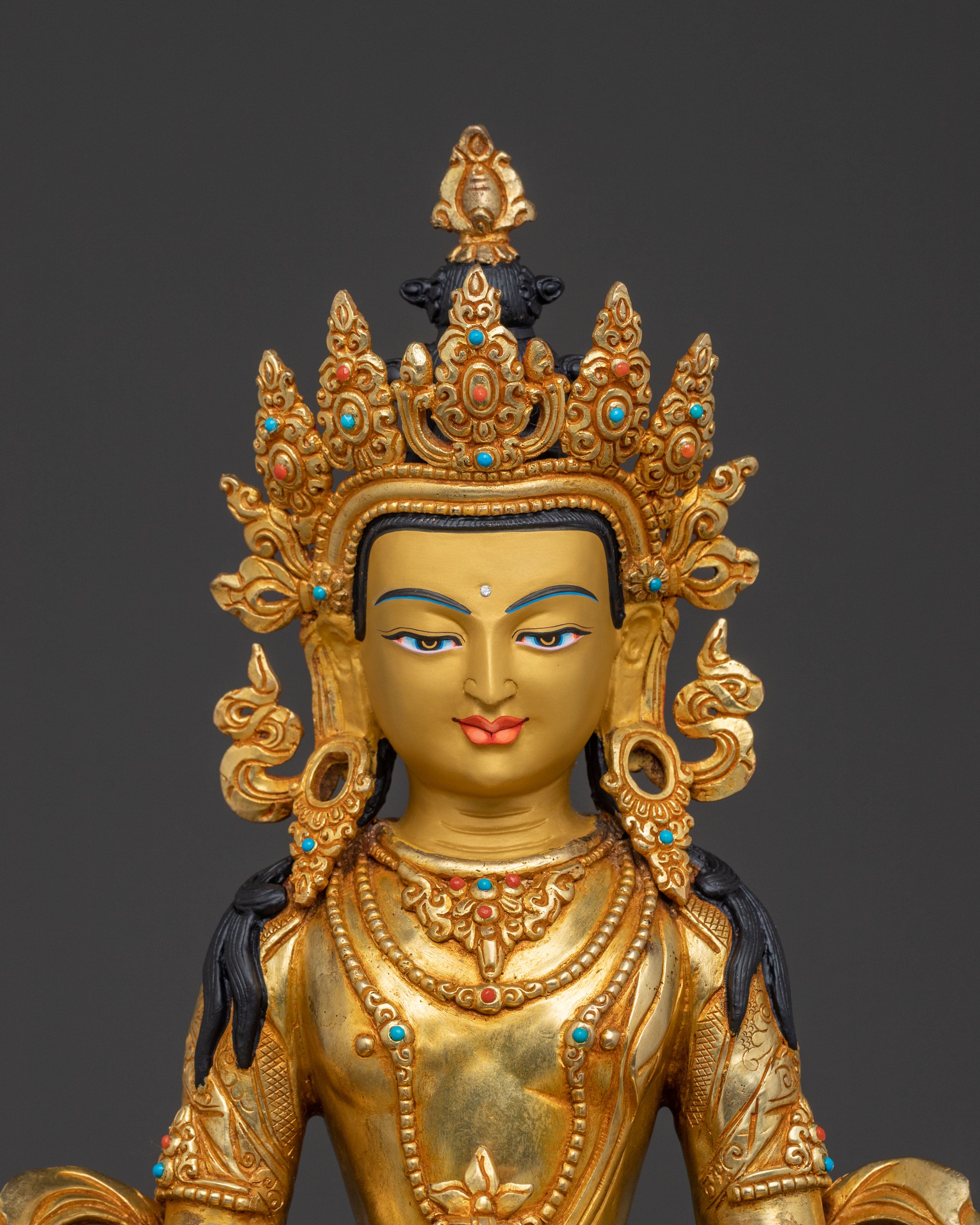 Amitayus Blessing Statue | Sacred Healing Figurine