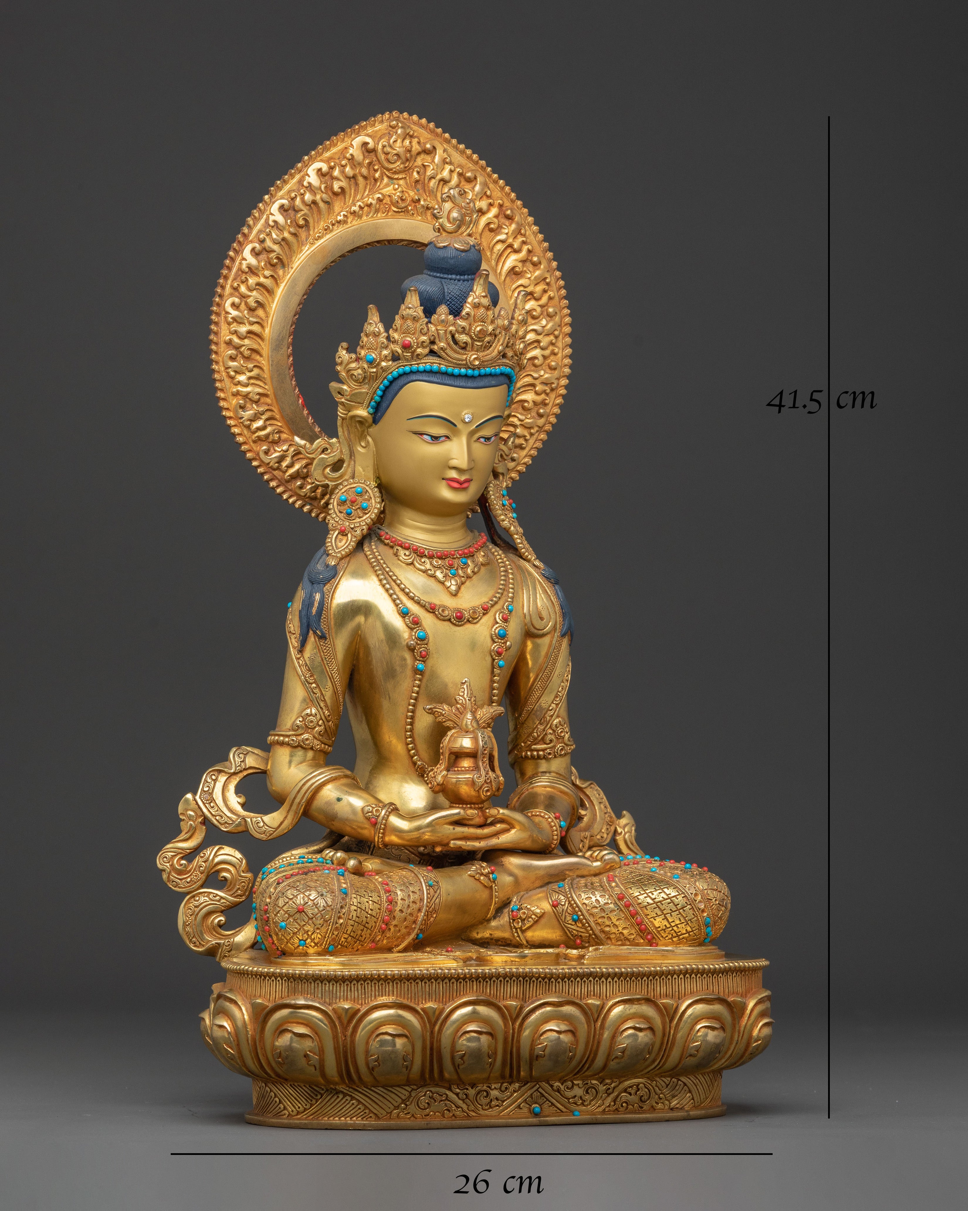 The Eternal Buddha Amitayus Statue | Long Life Buddha for Home Decor