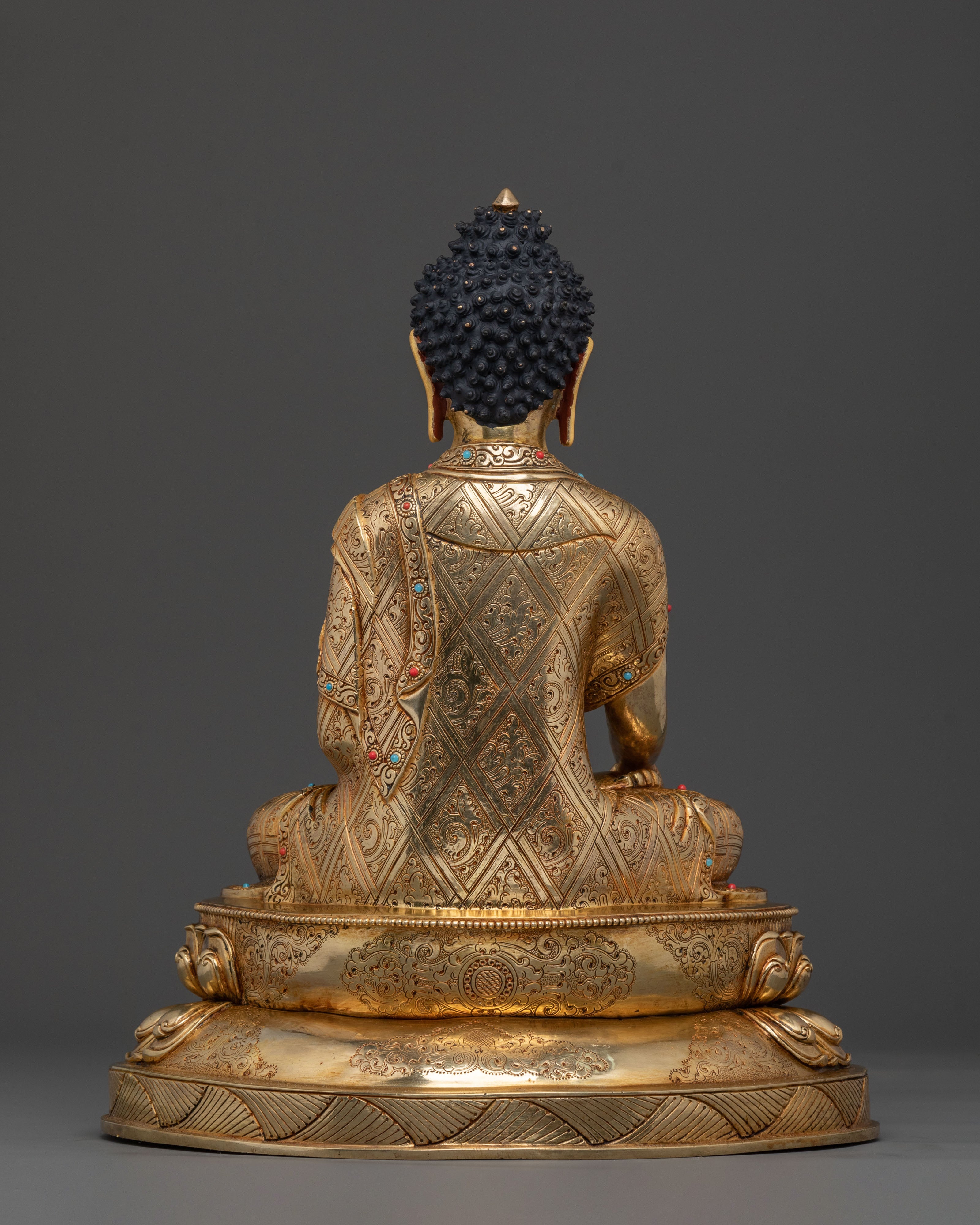 Shakyamuni Buddha Seated Figurine | Sacred Statue