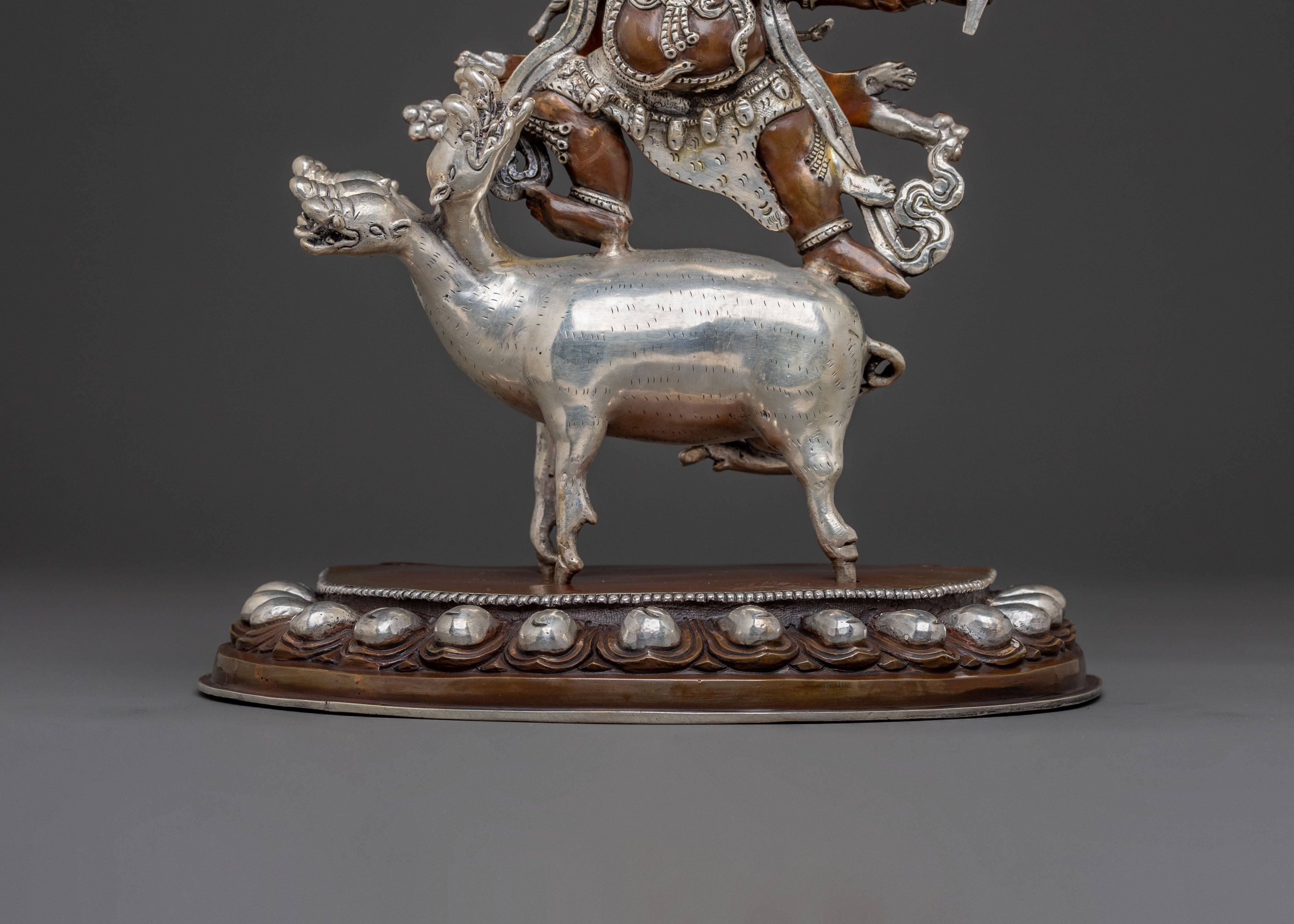 Dorje Gotrab Statue – Oxidized Copper Craft