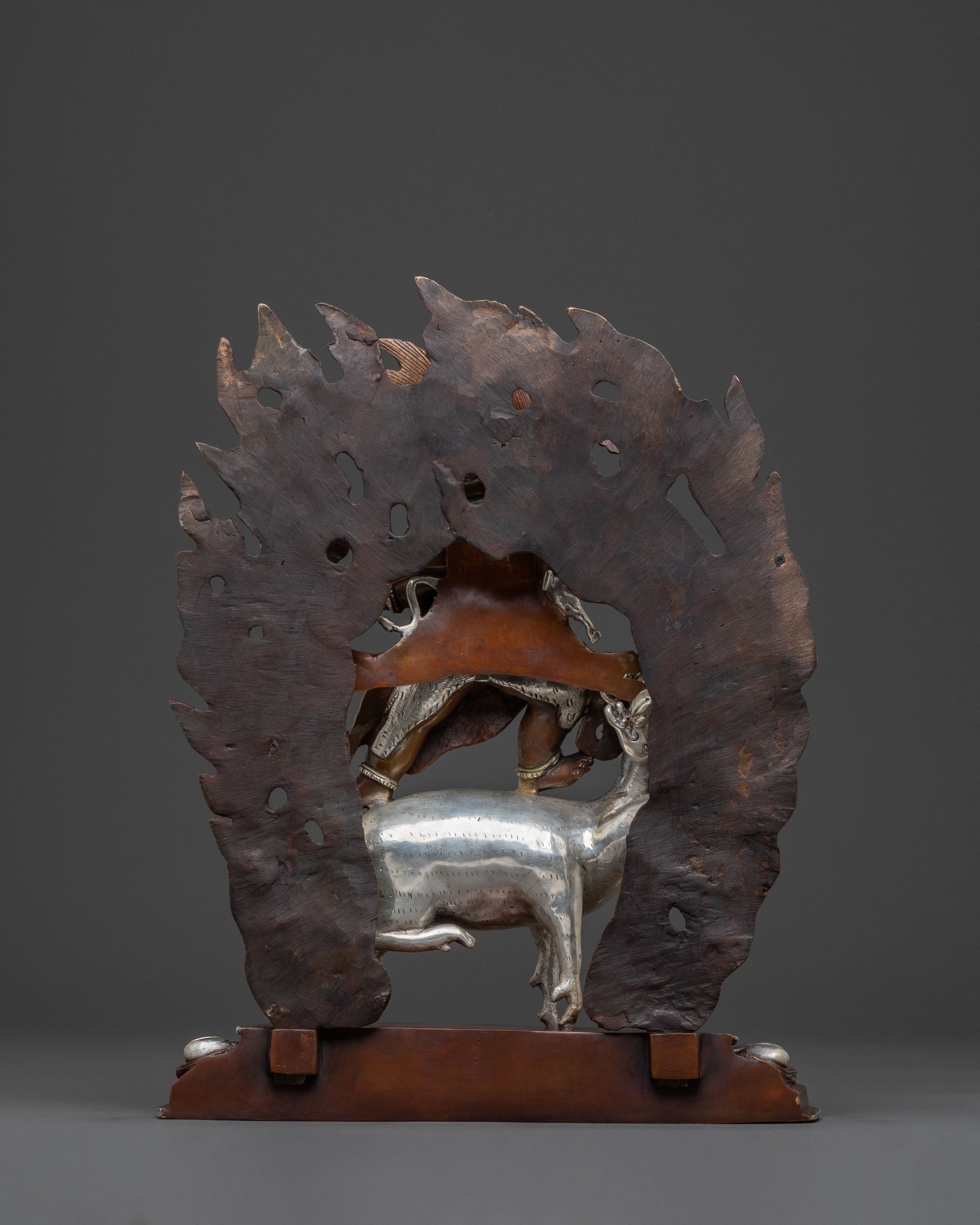 Dorje Gotrab Statue – Oxidized Copper Craft