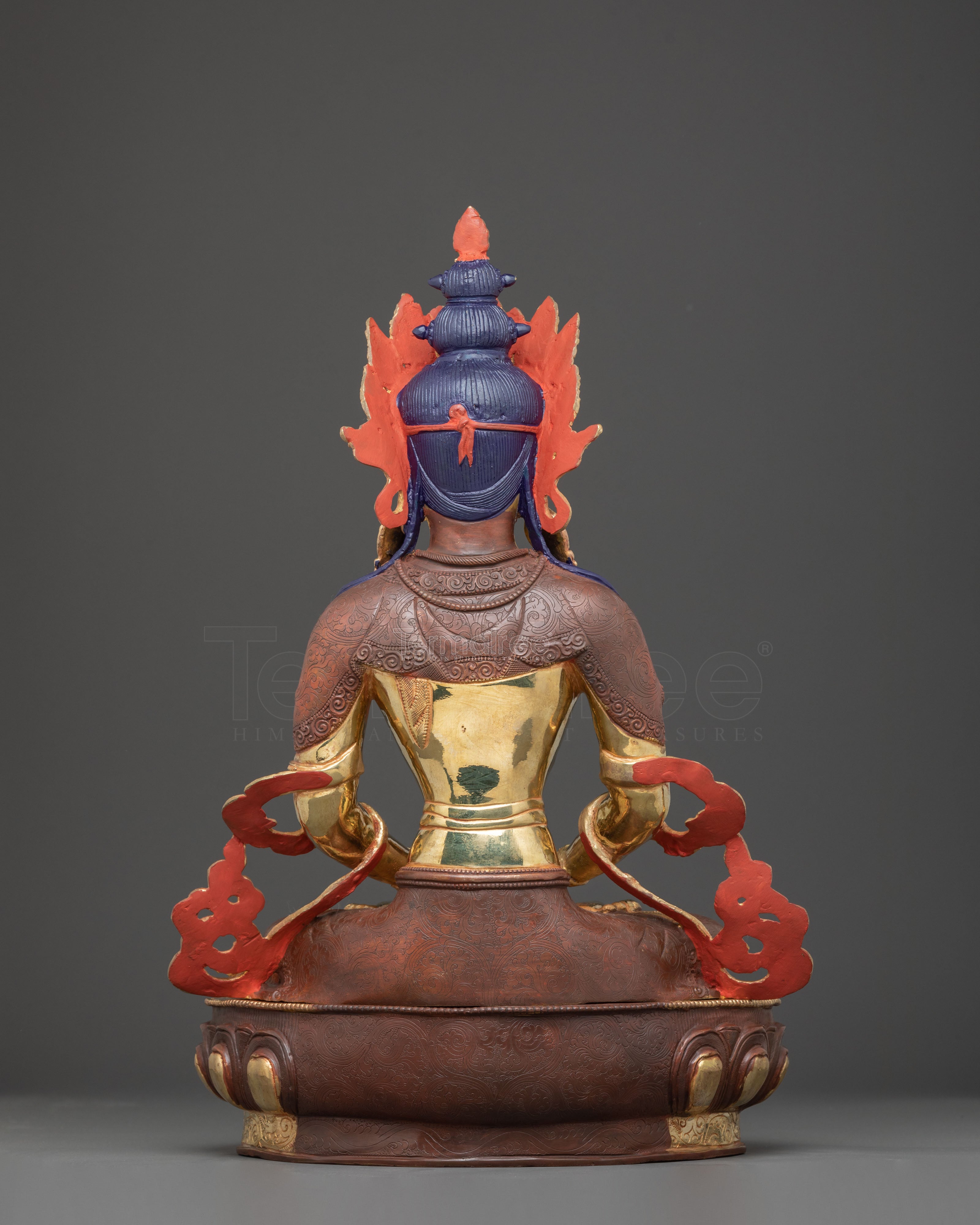 Buddha Amitayus Golden Statue | Buddha of Long-life