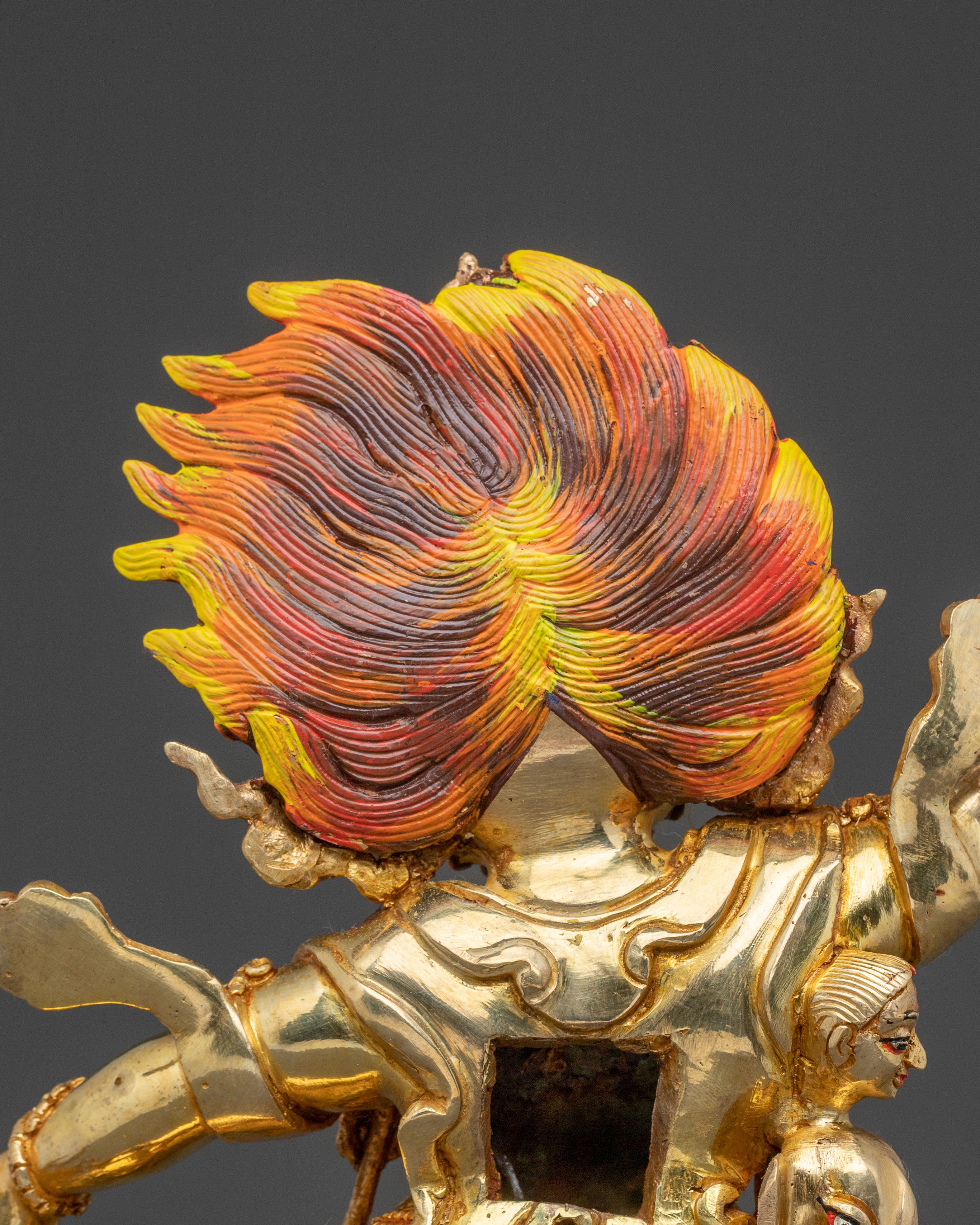 Guru Dragpo Spiritual Statue: Wrathful Protector Art