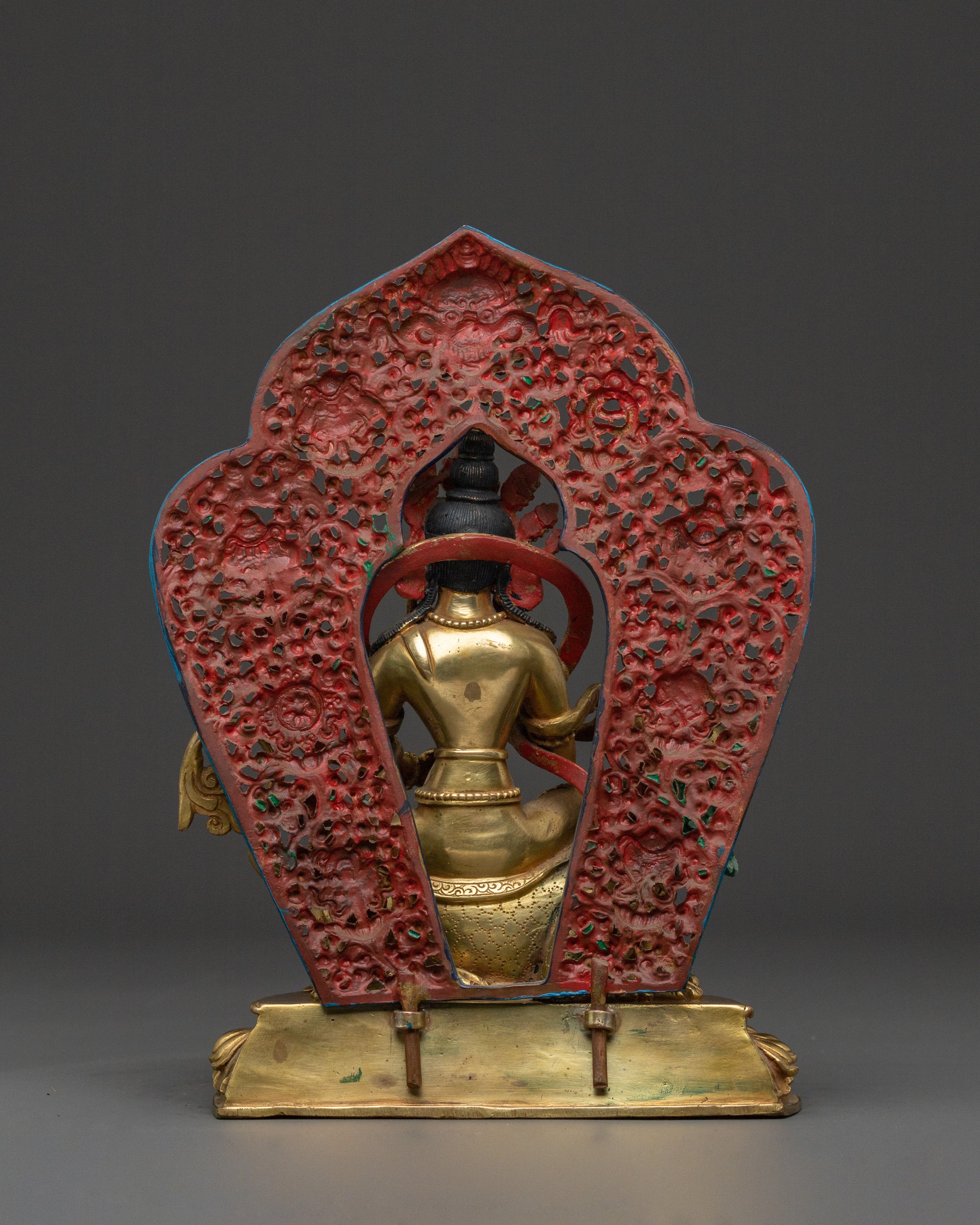 Simhanada Avalokiteshvara Statue | Compassion Icon