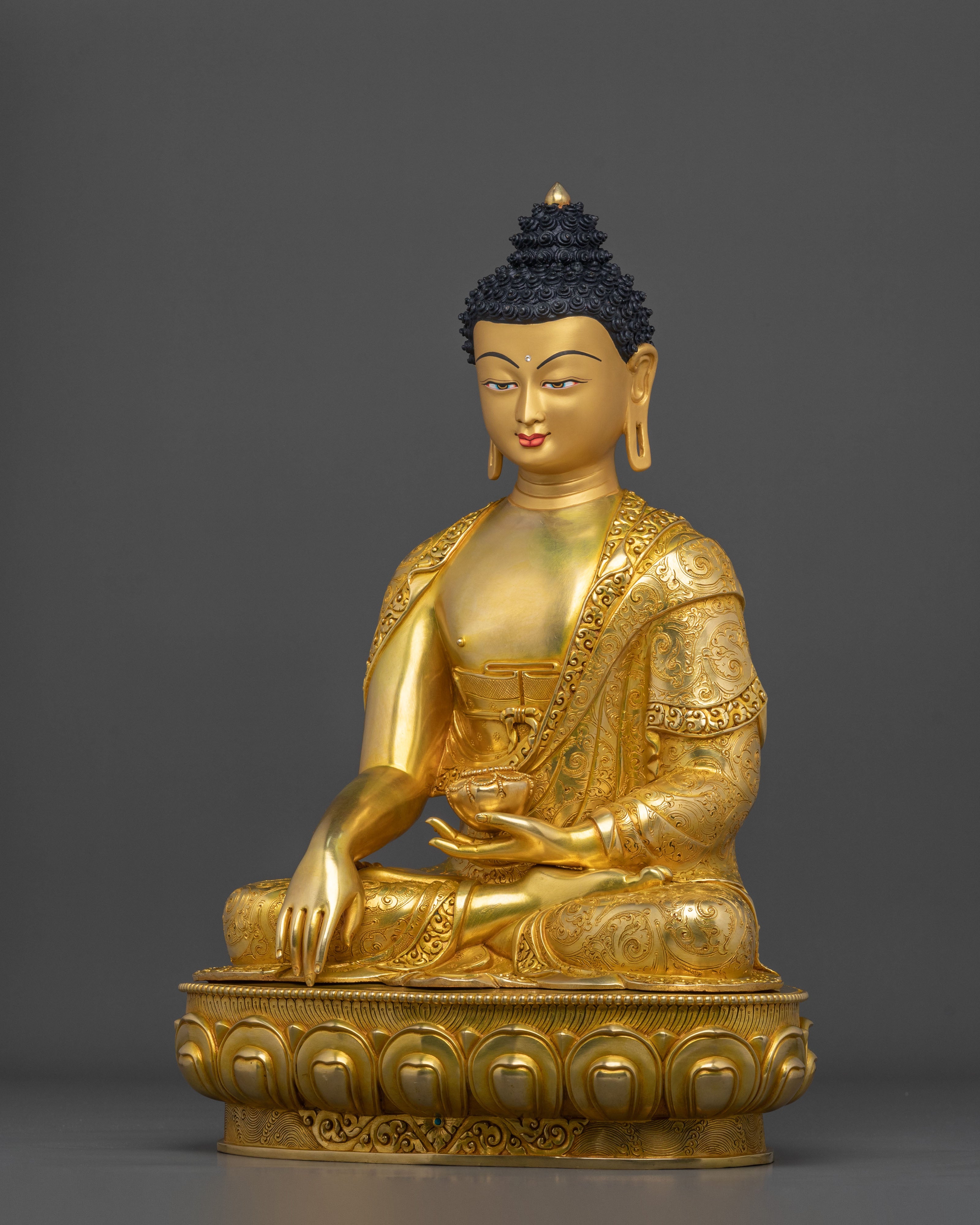 Shakyamuni Buddha Statue | Sacred Buddhist Shrine