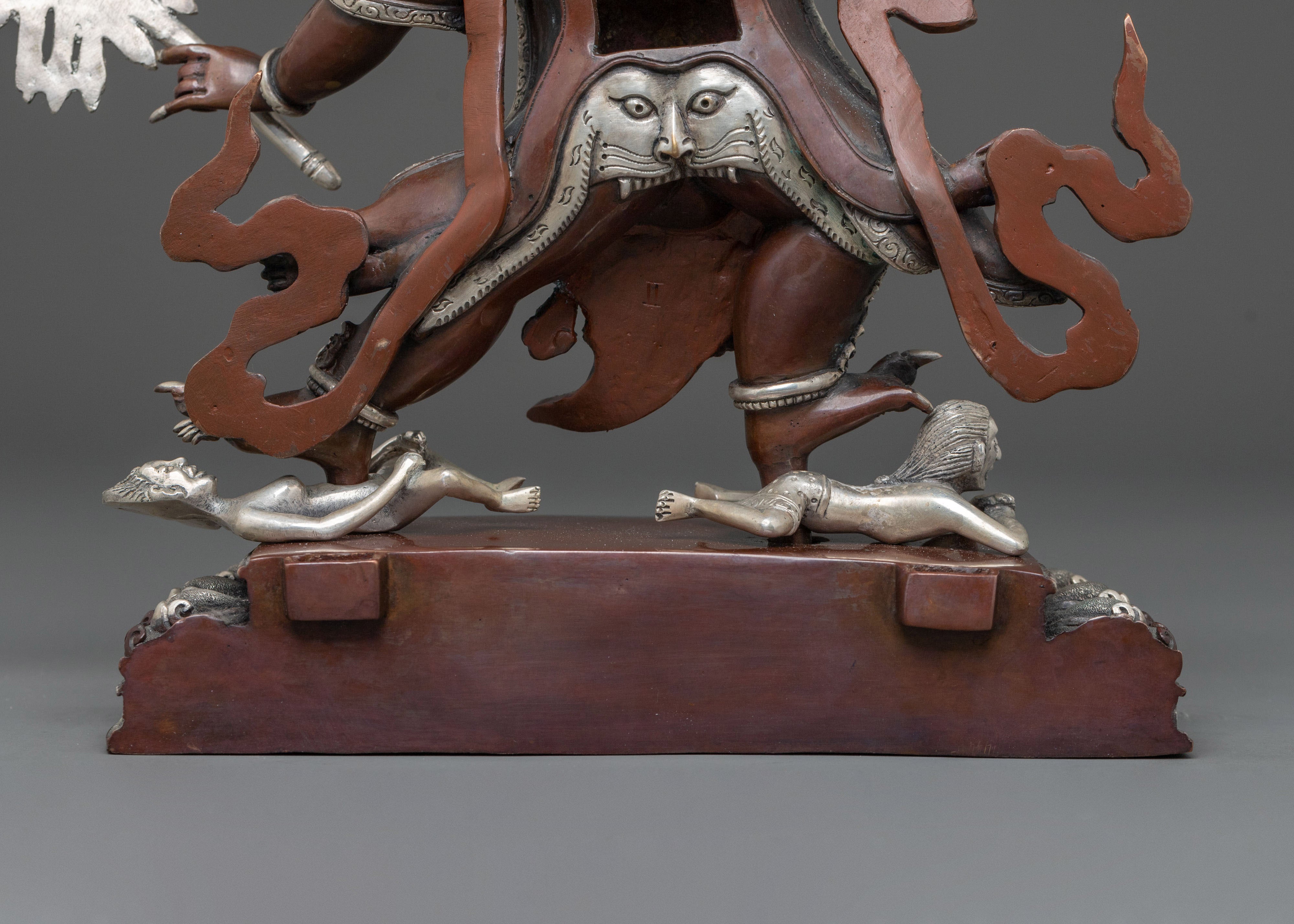 Takla Mebar: Oxidized Copper Sculpture