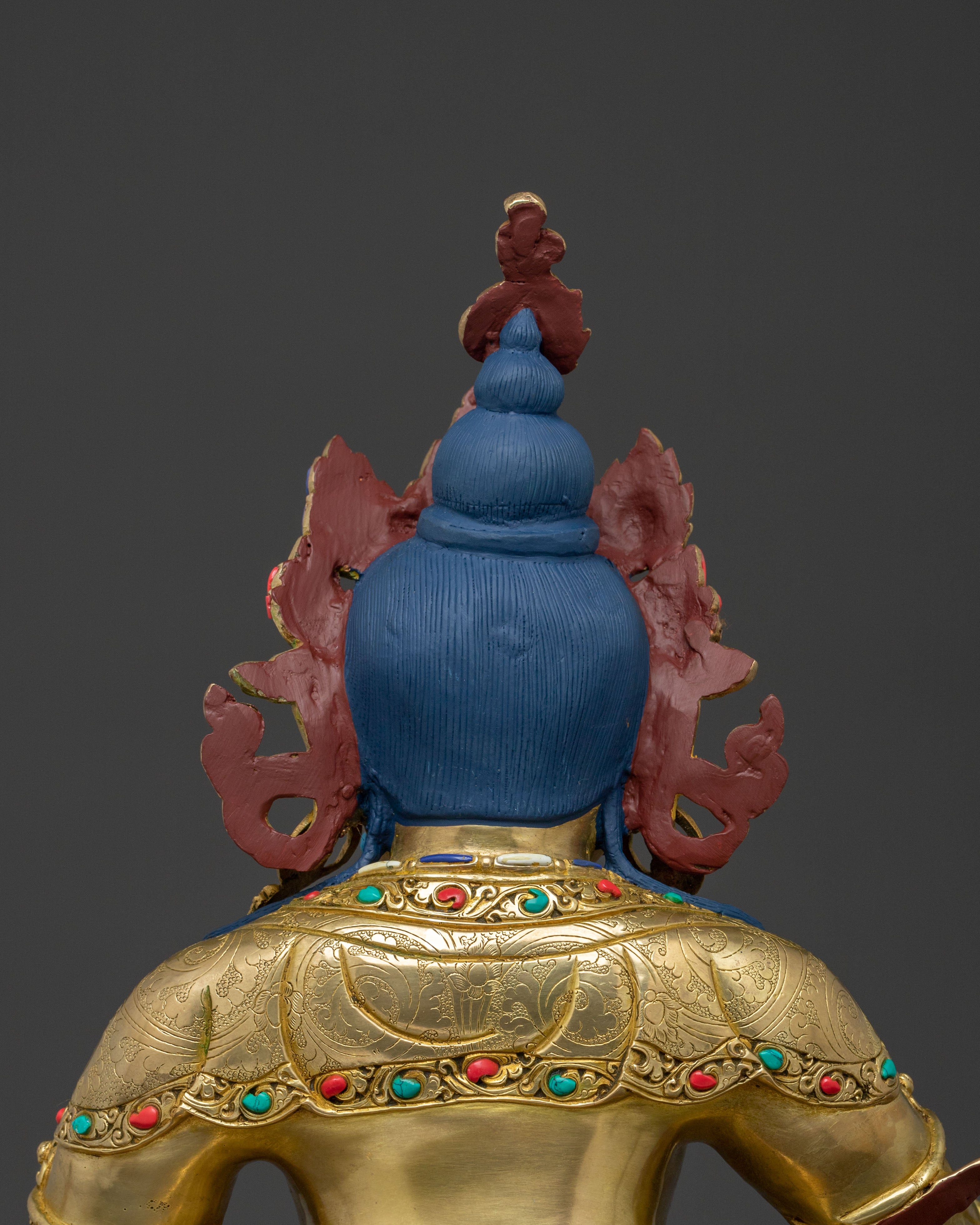 Wealth Guardian: Dzambhala Golden Statue