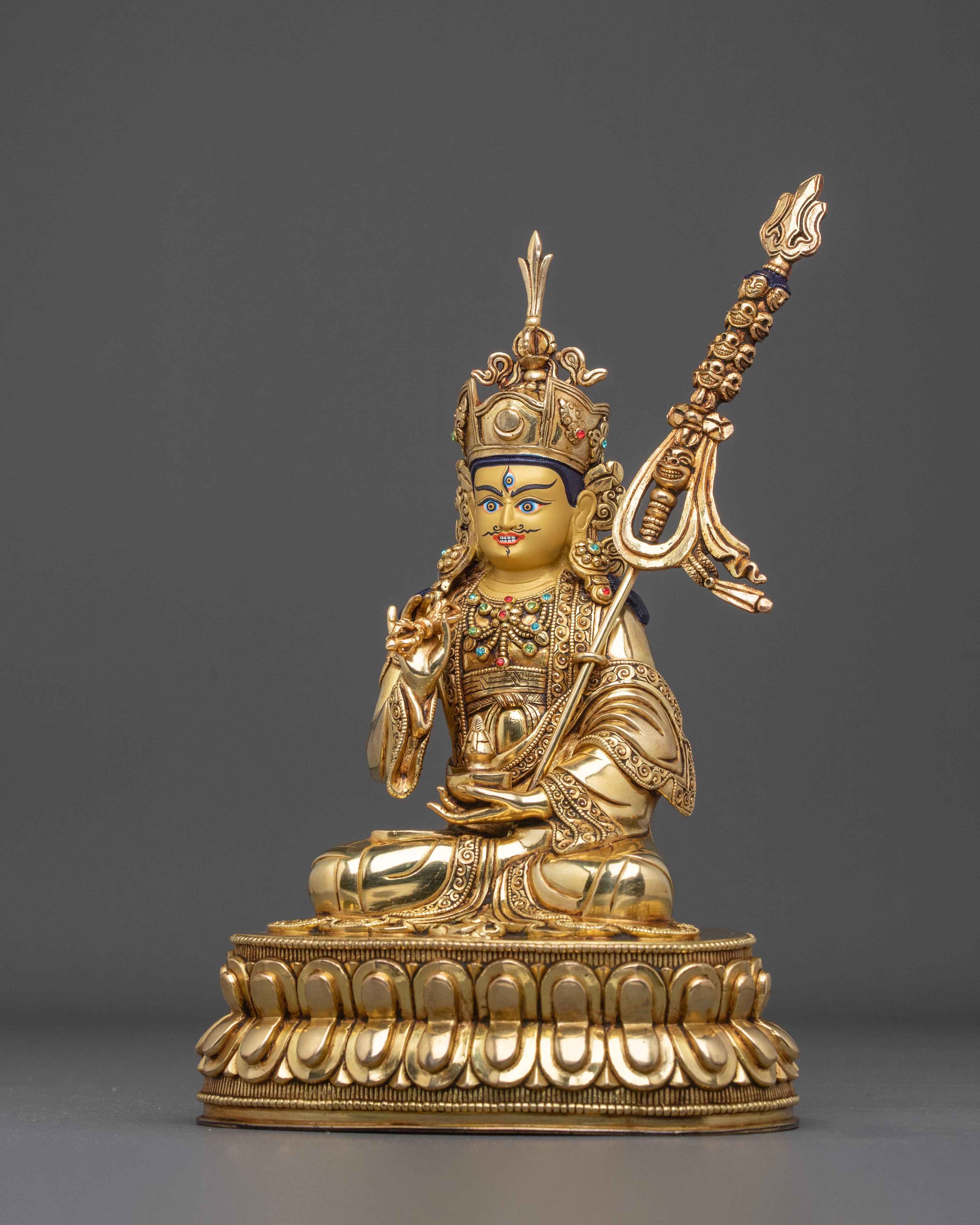Guru Tsokye Dorje Lotus Born Master Statue | Representing Wisdom