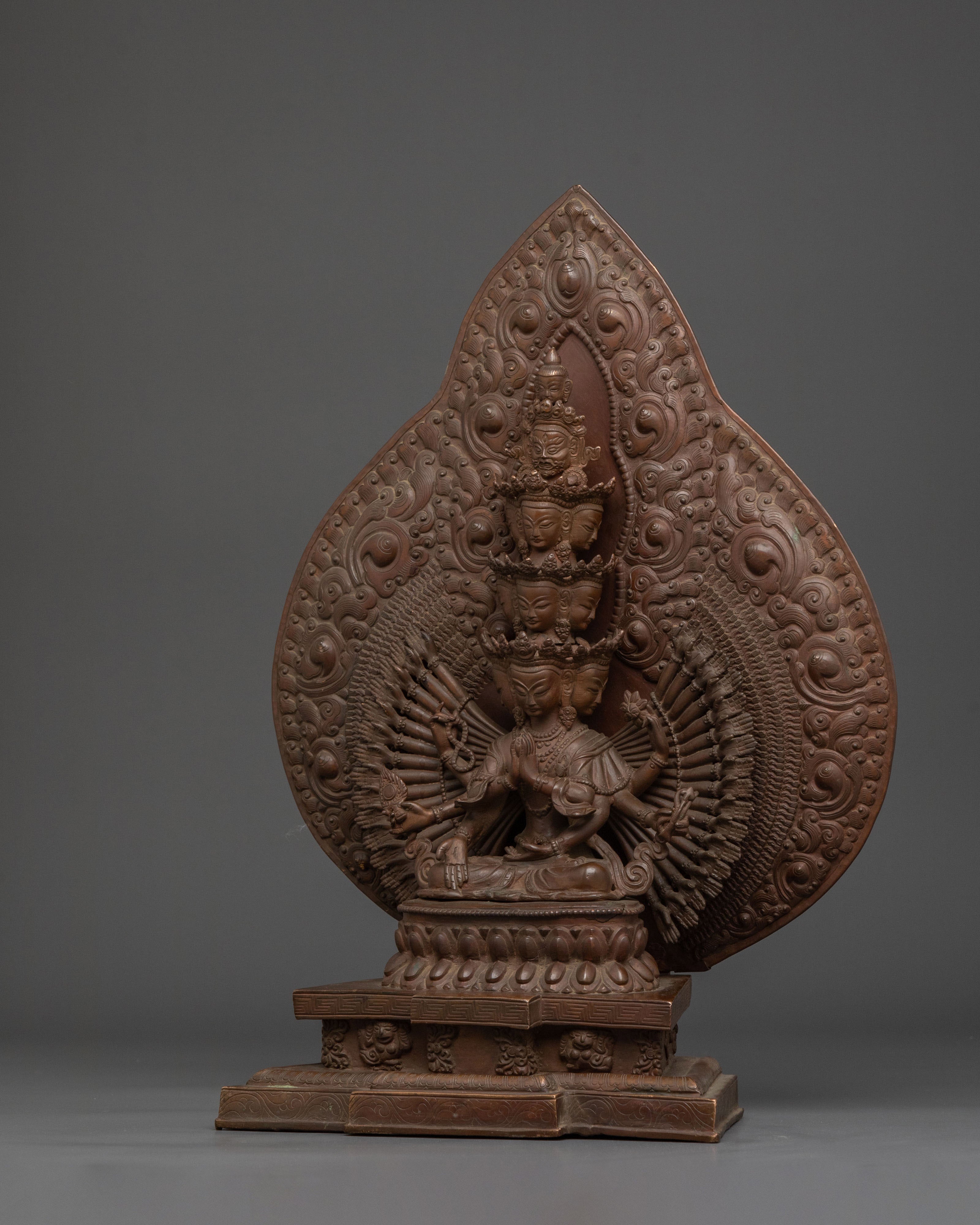 1000 Armed Chenrezig Statue | Home Decor