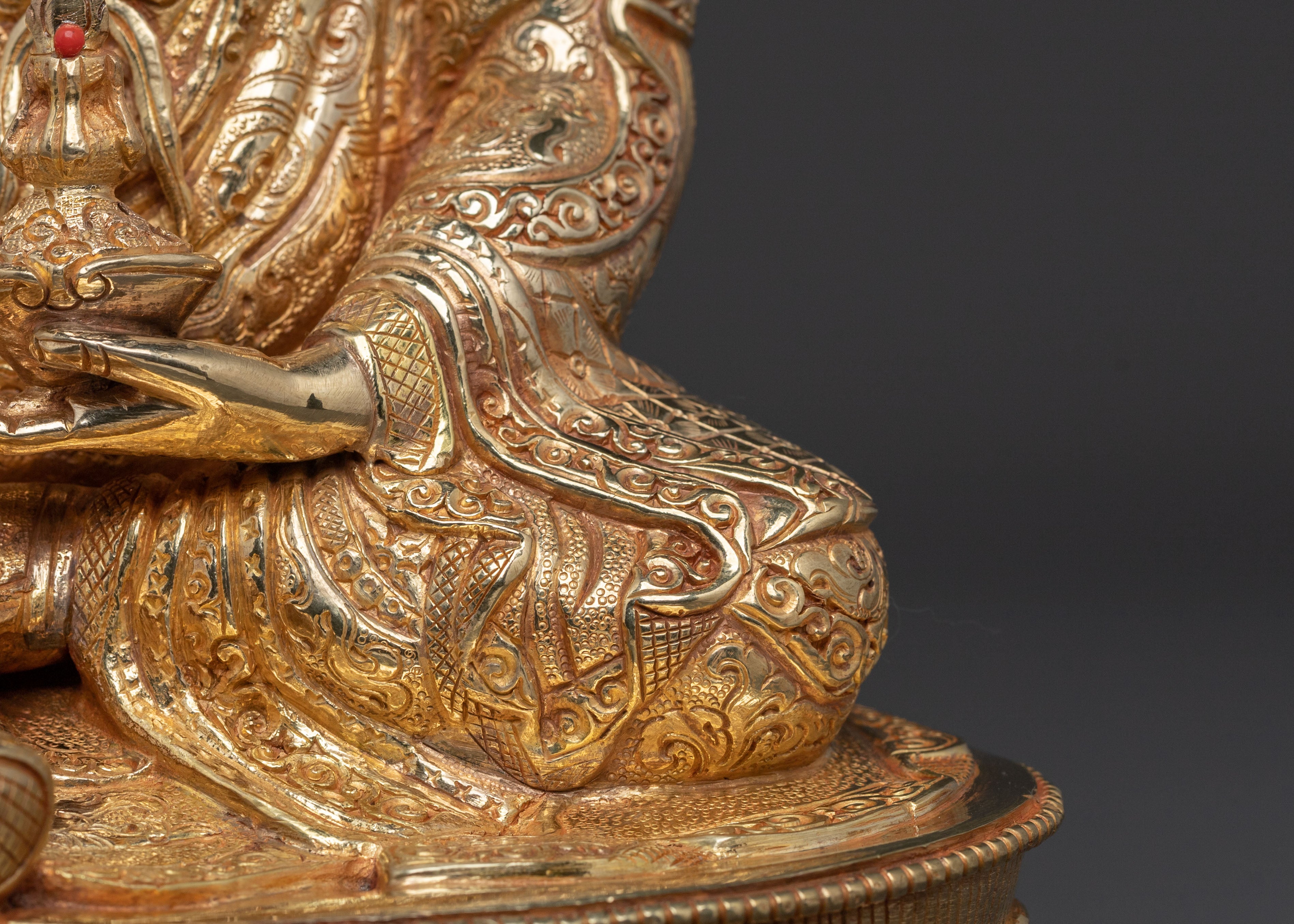 Padmasambhava Lotus Born Sacred Statue