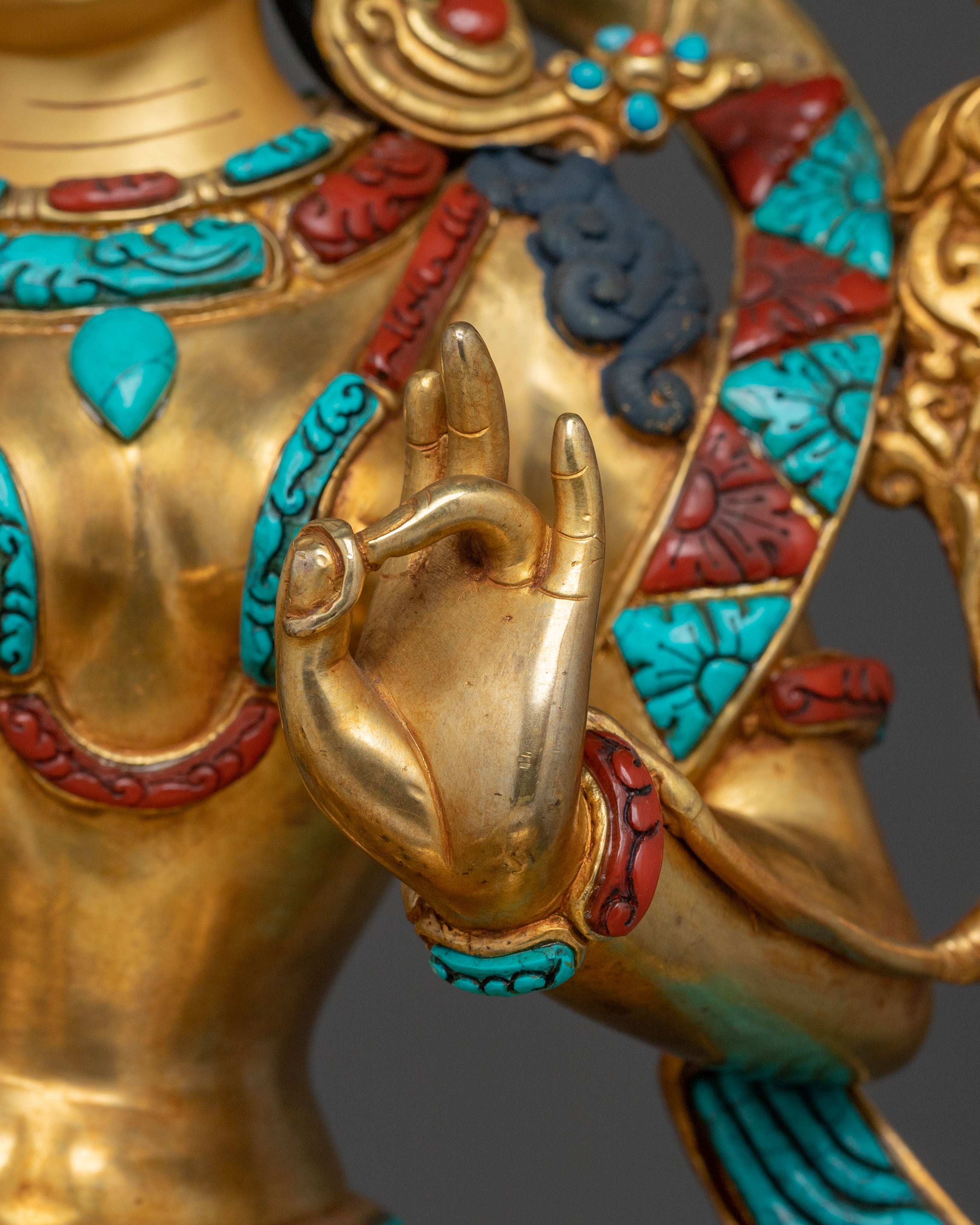 Green Tara Statue | Made in Nepal
