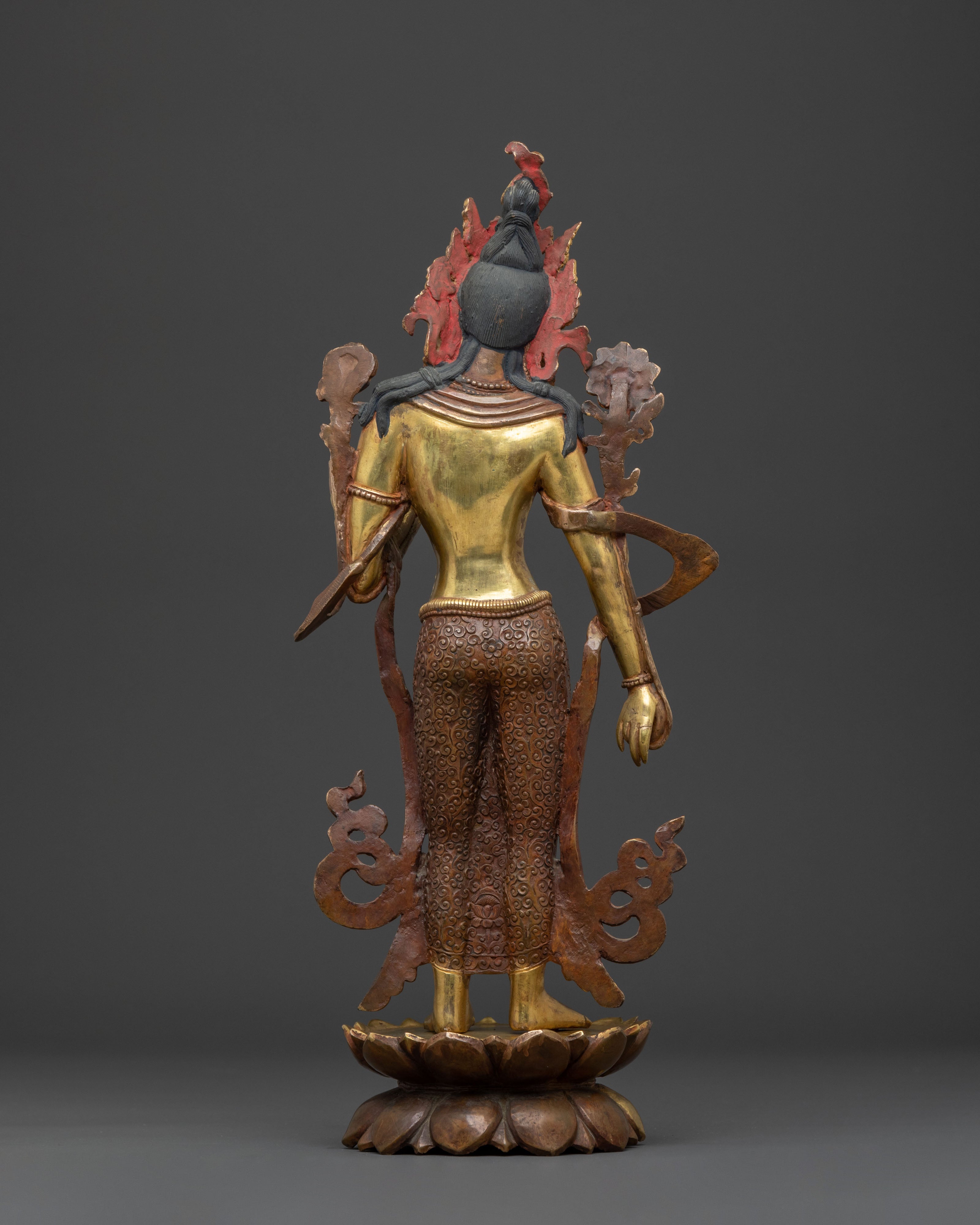 Standing Green Tara Spiritual Statue | Symbol of Compassion