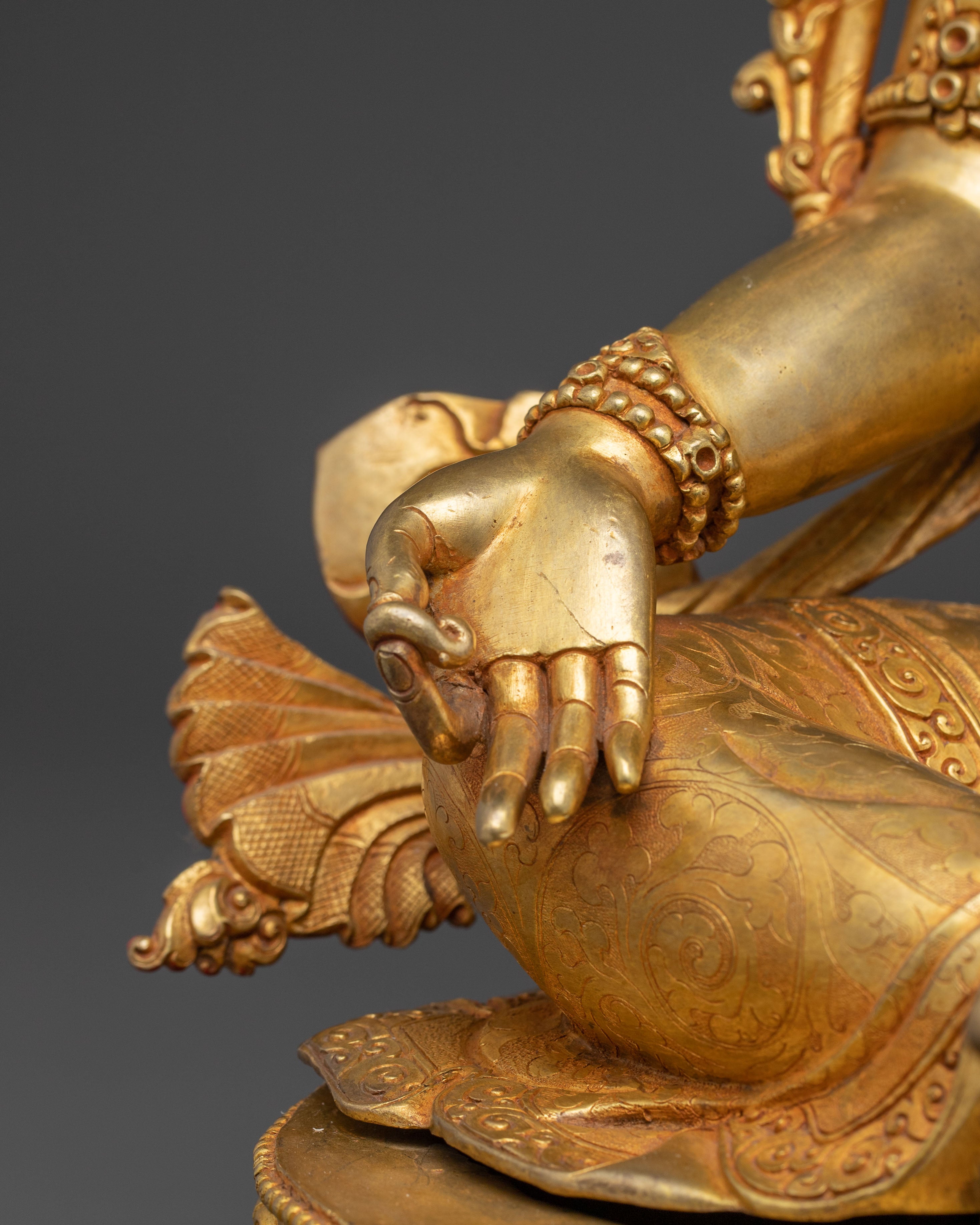 Green Tara Statue of Love and Compassion | Mother of Liberation