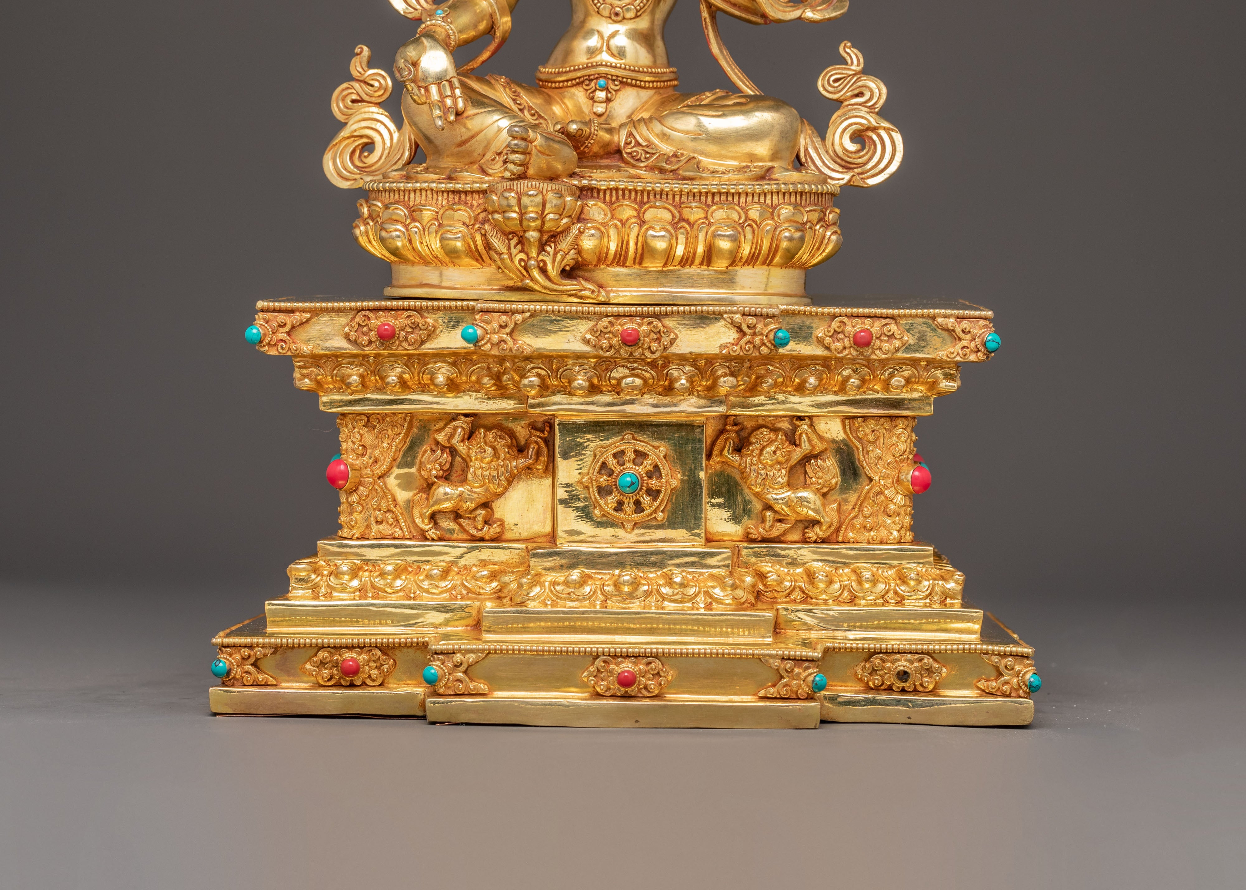 Handmade Twenty-One Tara Copper Set | 21 Tara Sculpture Set