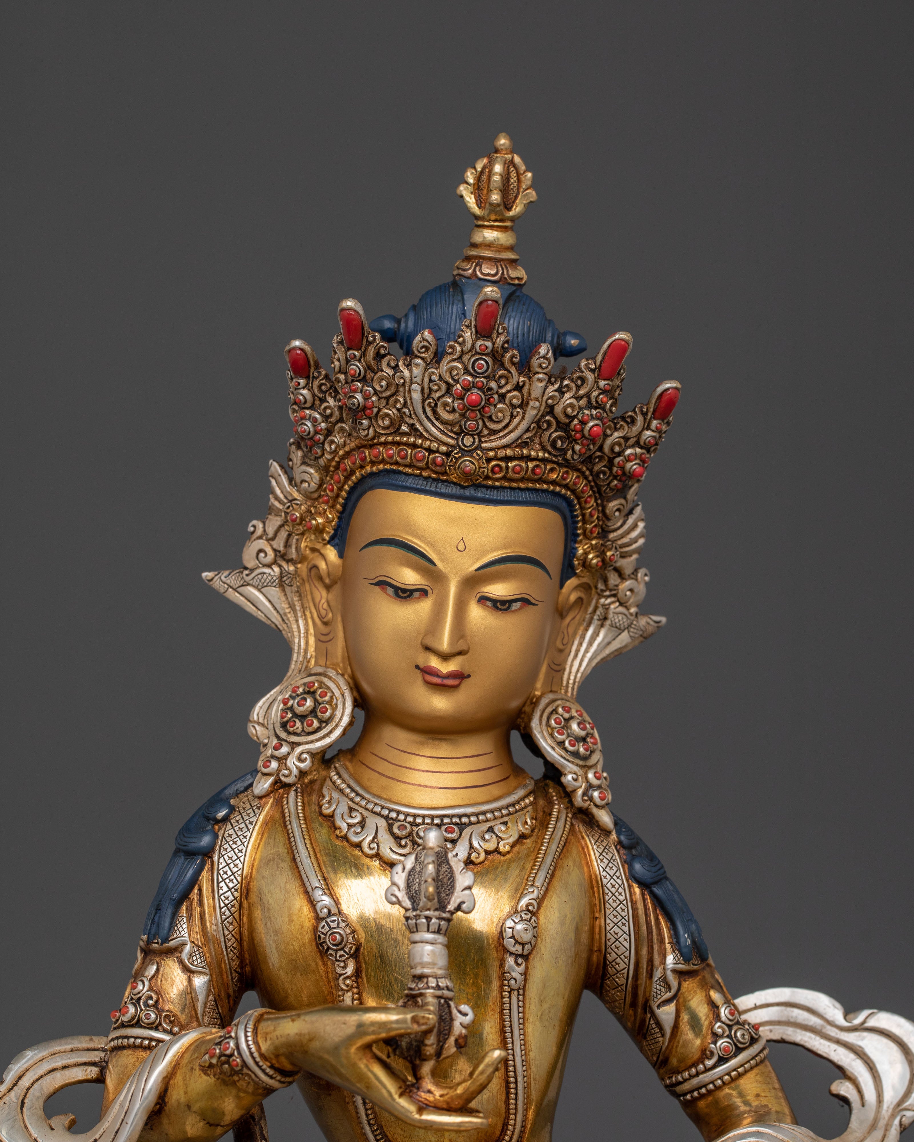 Handmade Vajrasattva Sculpture | Purification Deity
