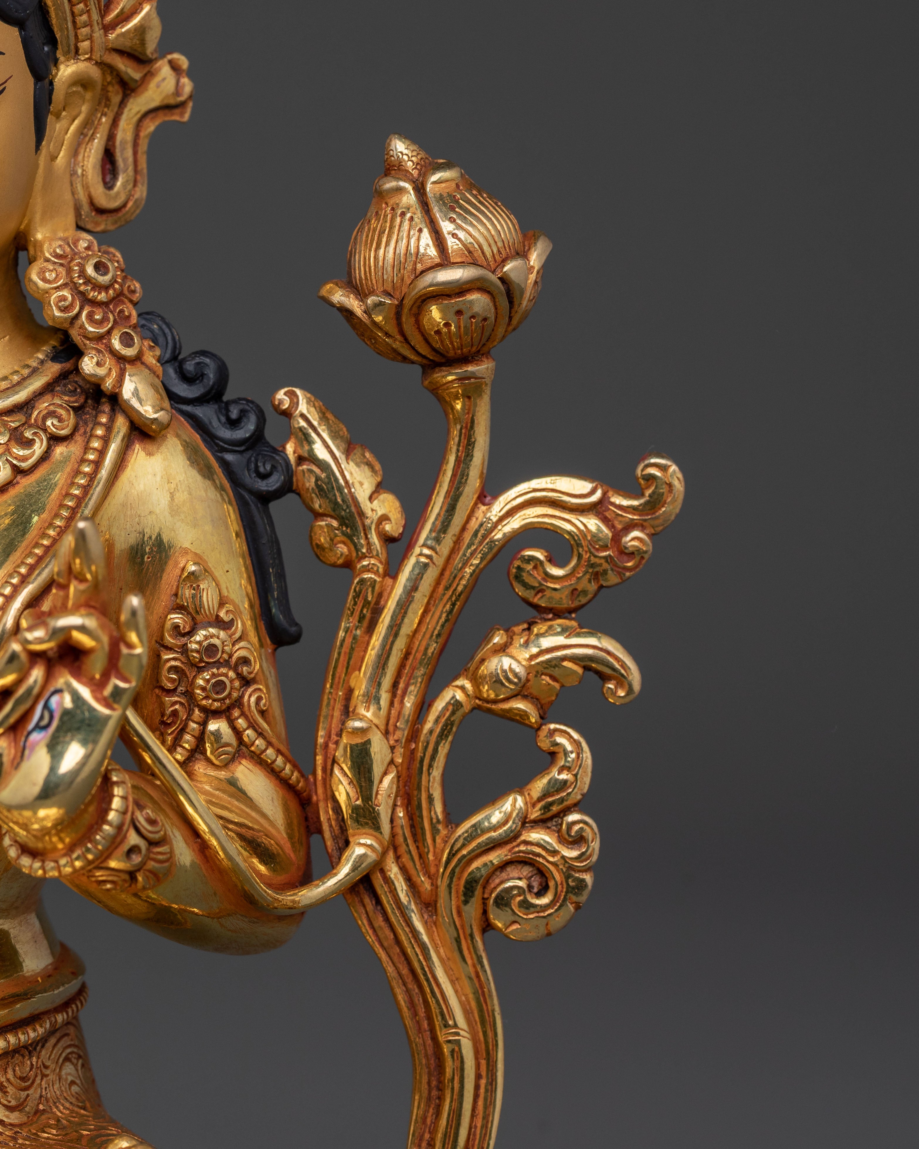 White Tara Healing Grace Statue | Spiritual Figurine